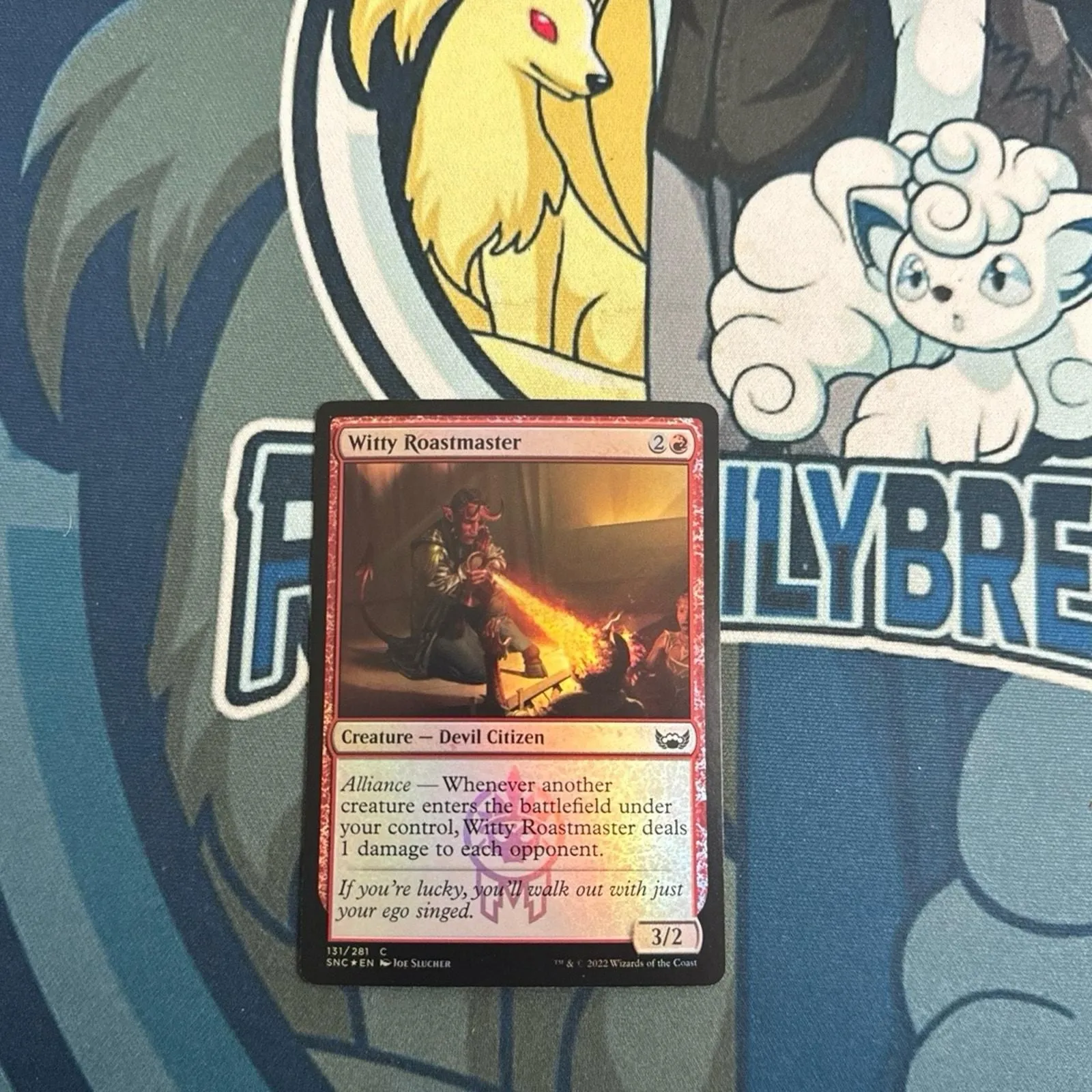 Product image for Witty Roastmaster FOIL MTG Streets of New Capenna