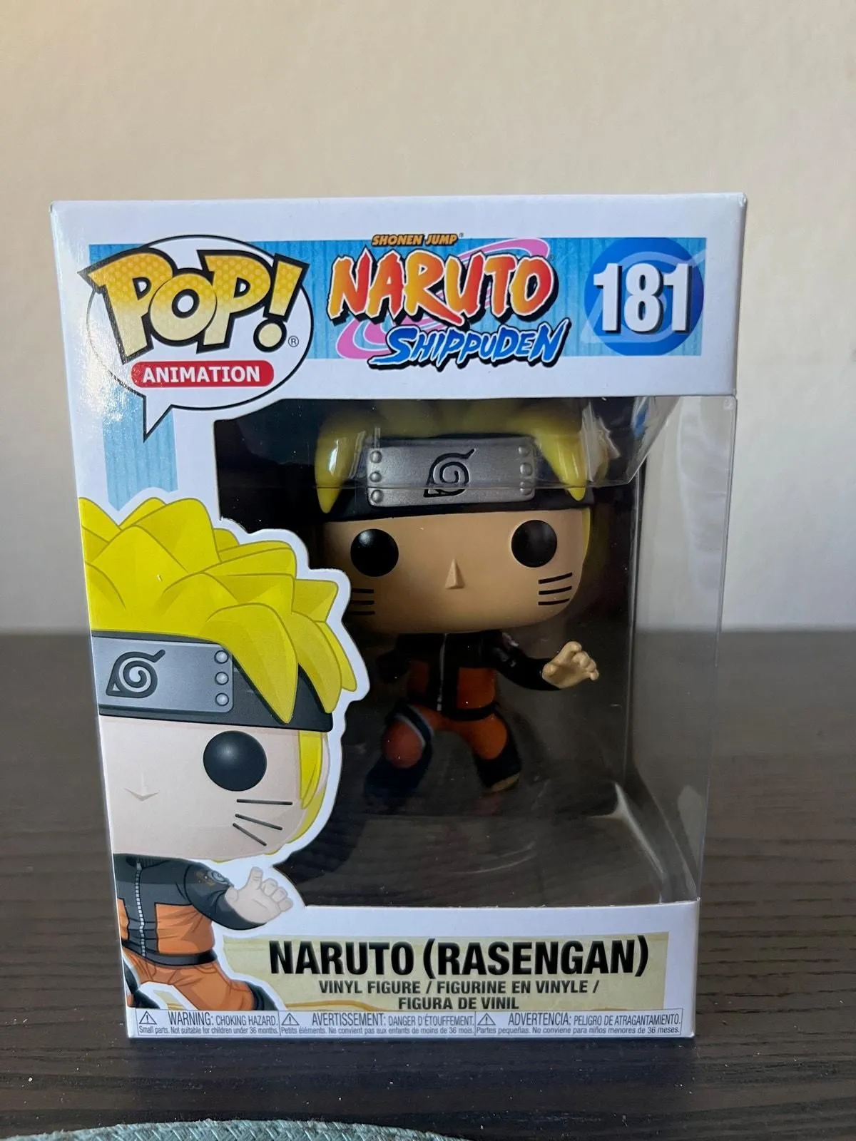 Product image for Naruto Rasengan Funko Pop #181 Shippuden Manga Anime Animation Comics Television