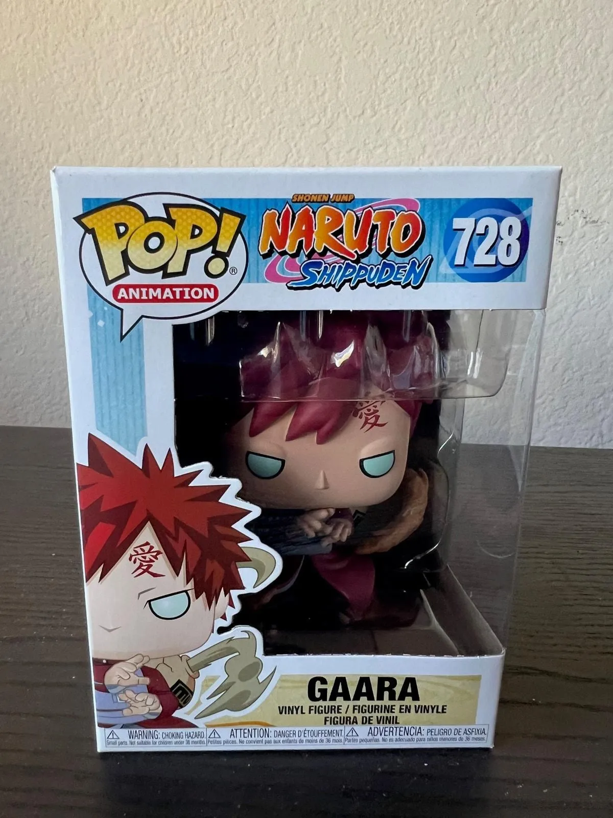 Product image for Gaara Funko Pop #728 Naruto Shippuden Anime Animation Manga Comics Cartoons TV