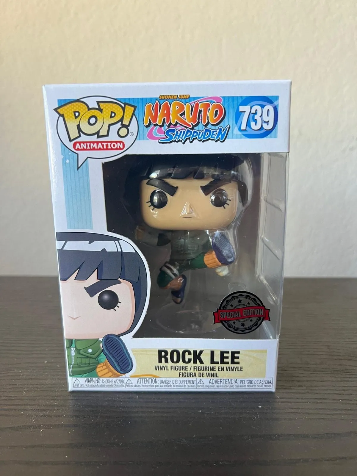 Product image for SE Rock Lee Funko Pop #823 Naruto Shippuden Animation Anime Manga Cartoon TV