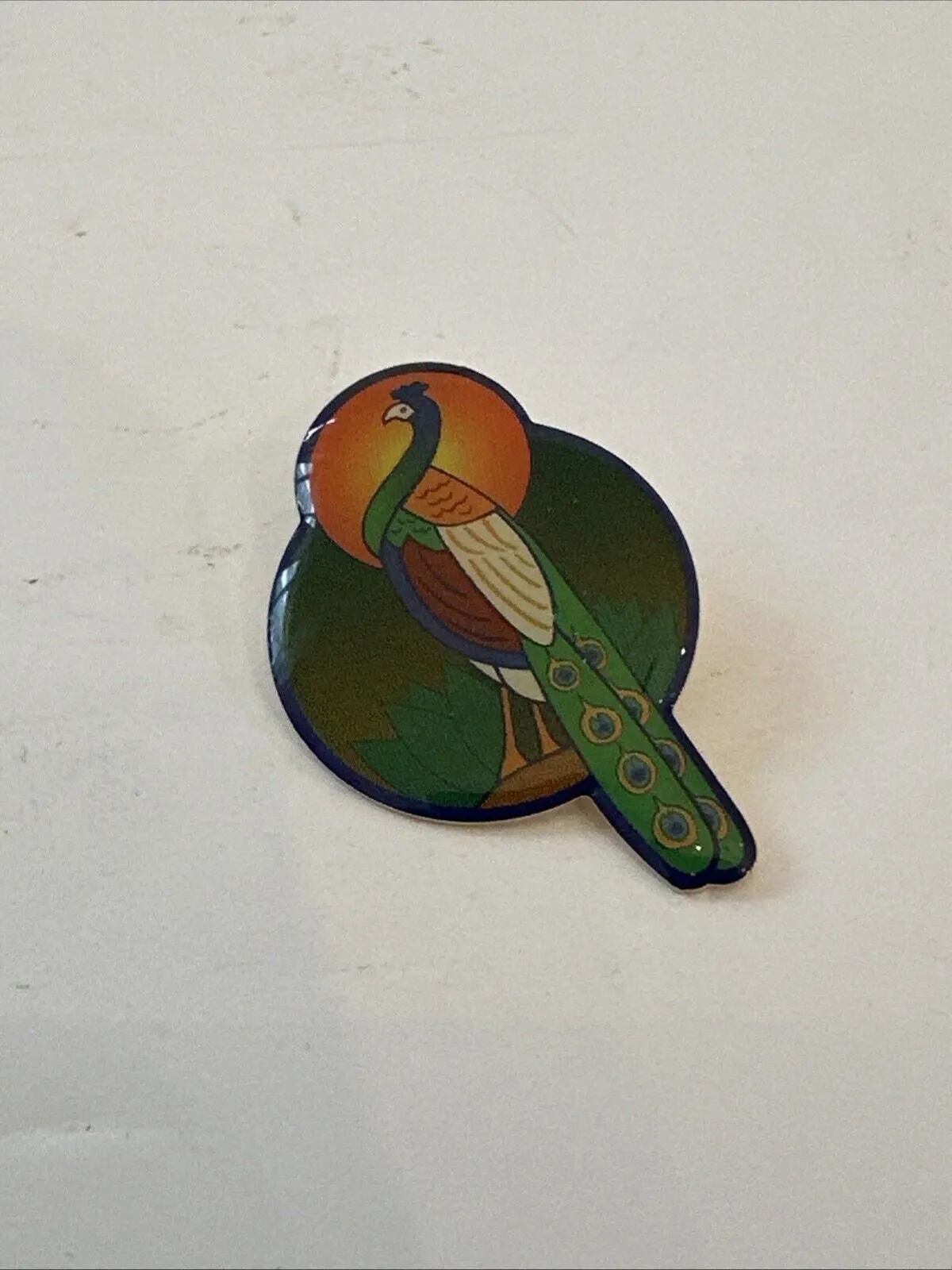 Product image for Rare! Disney Pins Disney’s Animal Kingdom “Asia” Logo Red Blue pin