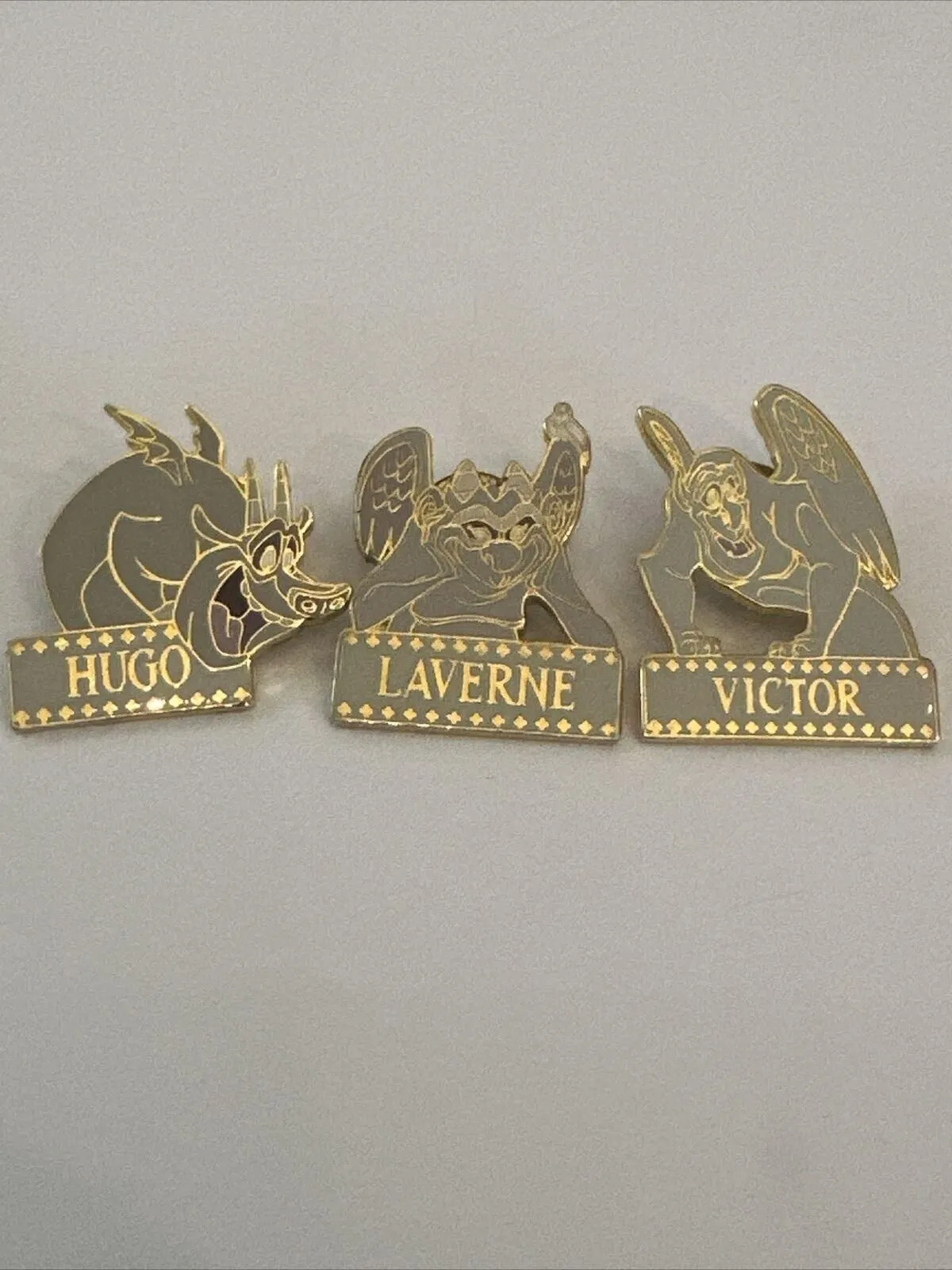 Product image for WDW - Laverne Hugo Victor - Gargoyle - Hunchback Series 3 PINS Disney Pin 12863