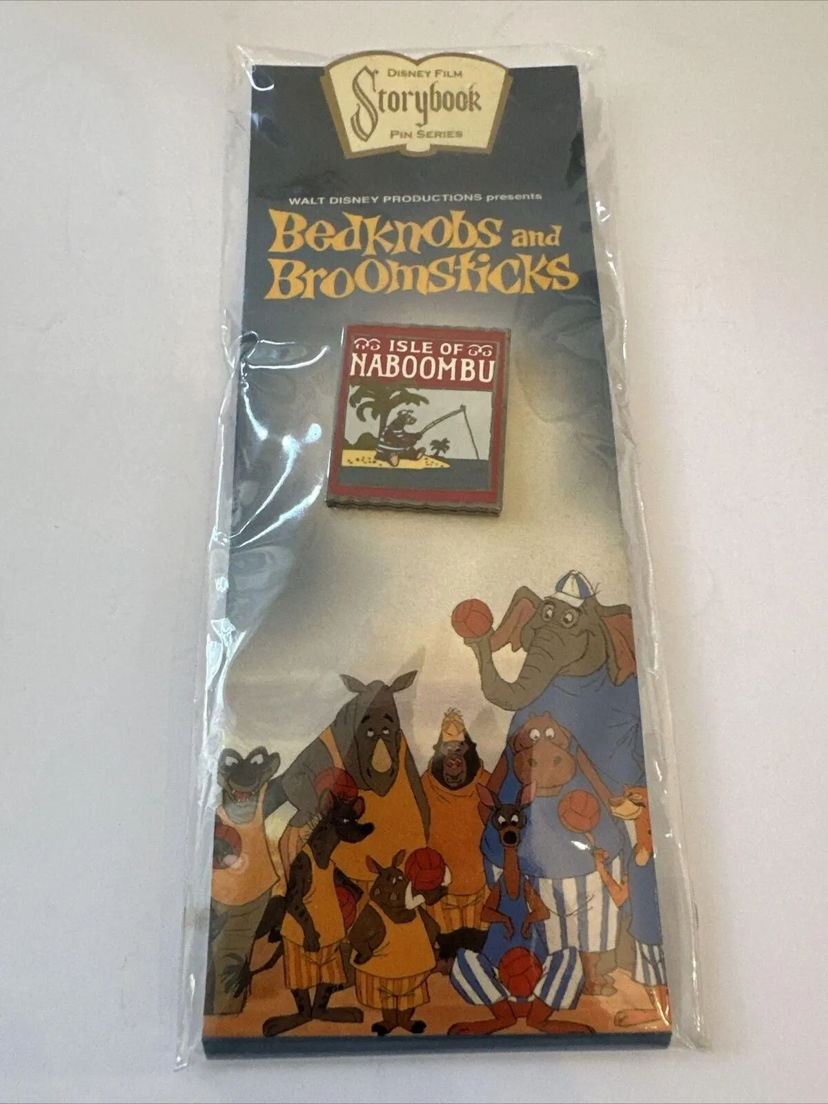 Product image for Disney Collector Pin Storybook Series Bedknobs and Broomsticks *SEALED* 2002