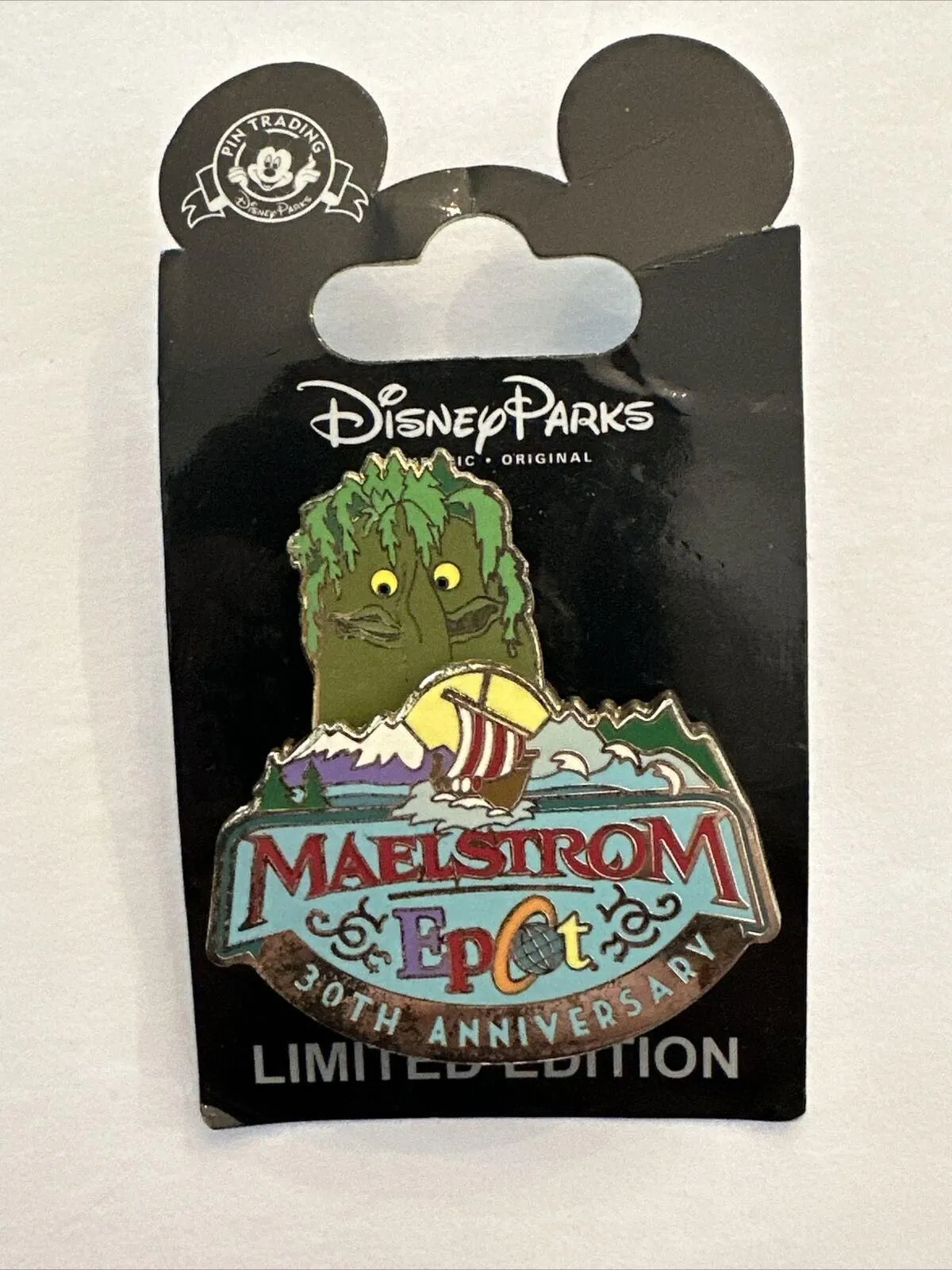 Product image for Cast Exclusive Norway Pavilion Maelstrom Attraction Pin LE500