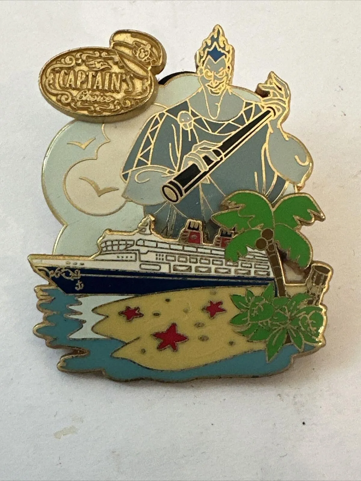 Product image for Disney Cruise Line DCL Captains Choice Pin Hades LE 1000