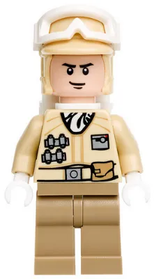 Product image for Lot #91 - Hoth Rebel Trooper (Black Chin Dimple) : sw0291