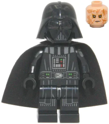 Product image for Lot #107 - Darth Vader - Light Nougat Head, Printed Arms : sw1228