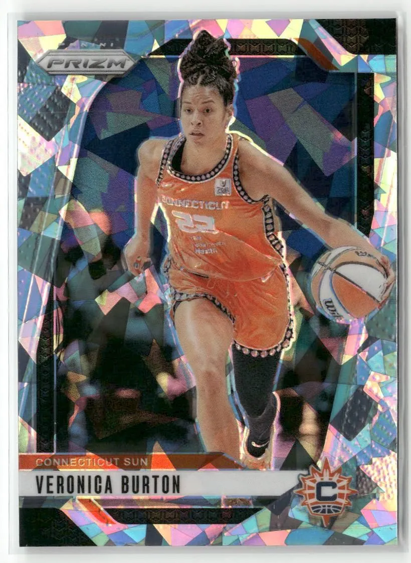 Product image for 2024 Panini Prizm WNBA #35 Veronica Burton Ice Prizms