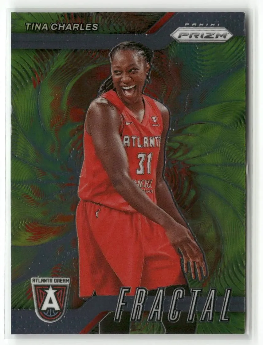 Product image for 2024 Panini Prizm WNBA #15 Tina Charles Fractal