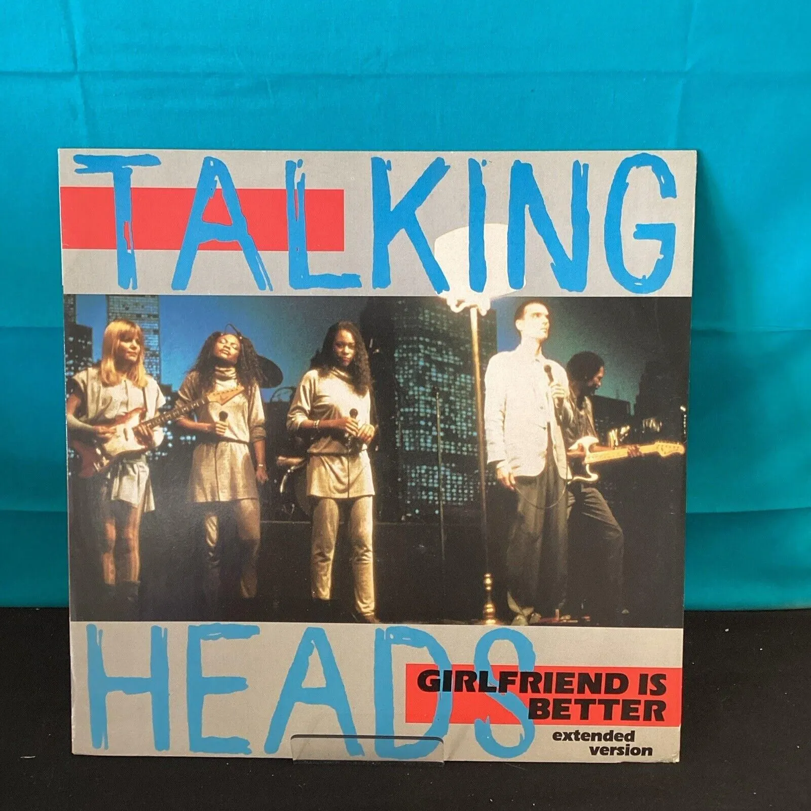 Product image for Talking Heads. Australian EMI 45. Girlfriend Is Better/Once In A Lifetime