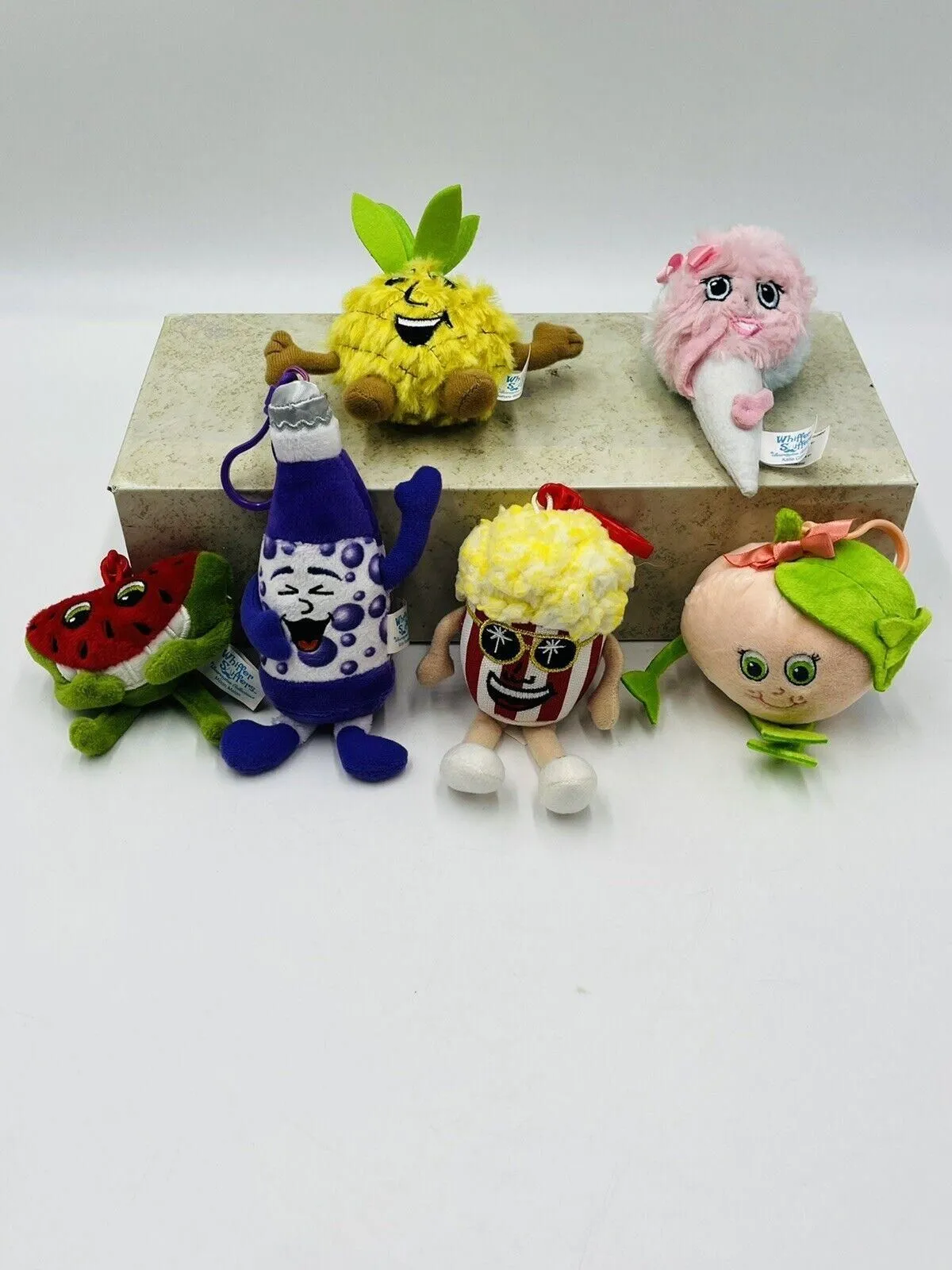 Product image for Whiffer Sniffer Scented Plush w/ Backpack Clip - Lot of 6  - used
