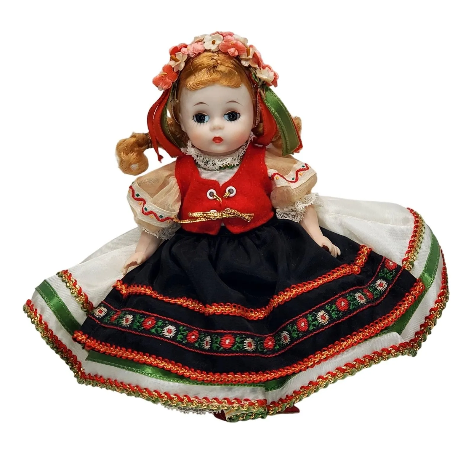 Product image for Vtg Madame Alexander Polish Girl Doll 780 International Bent Knee 7.5 in