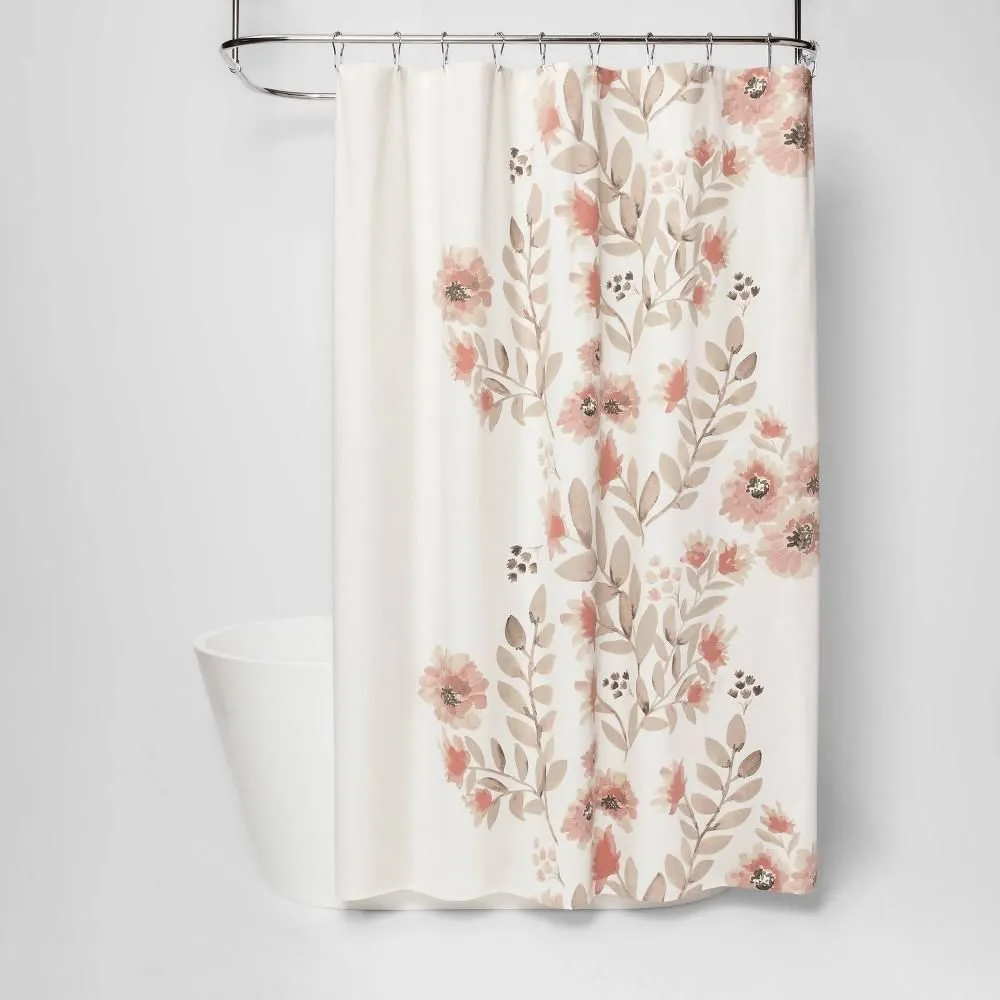 Product image for Threshold Flat Weave Shower Curtain