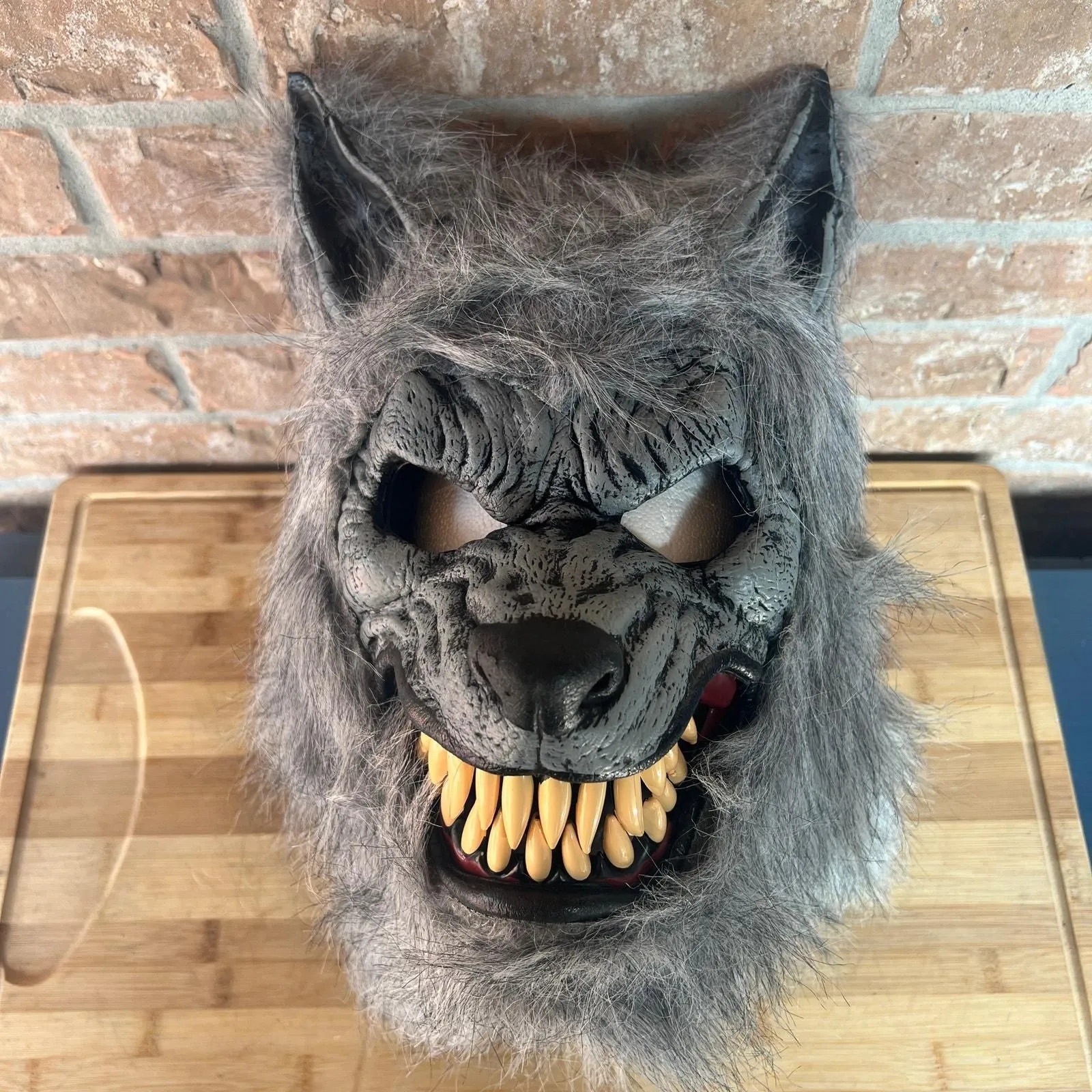 Product image for California Costumes Adult Werewolf Mask Halloween Display Cosplay Latex Horror