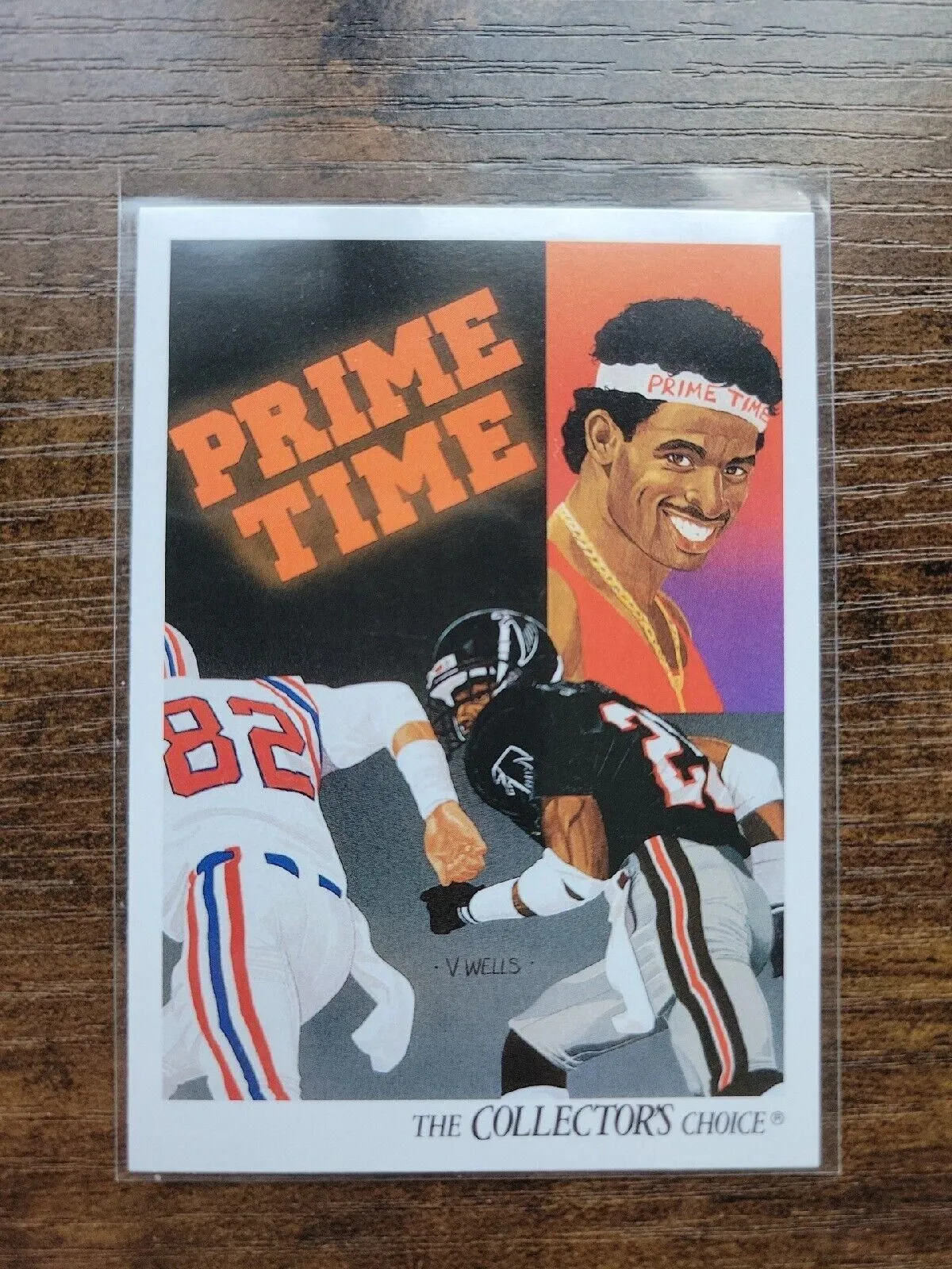 Product image for Deion Sanders 1991 Upper Deck #85 - Atlanta Falcons Checklist - NFL - Fresh Pull