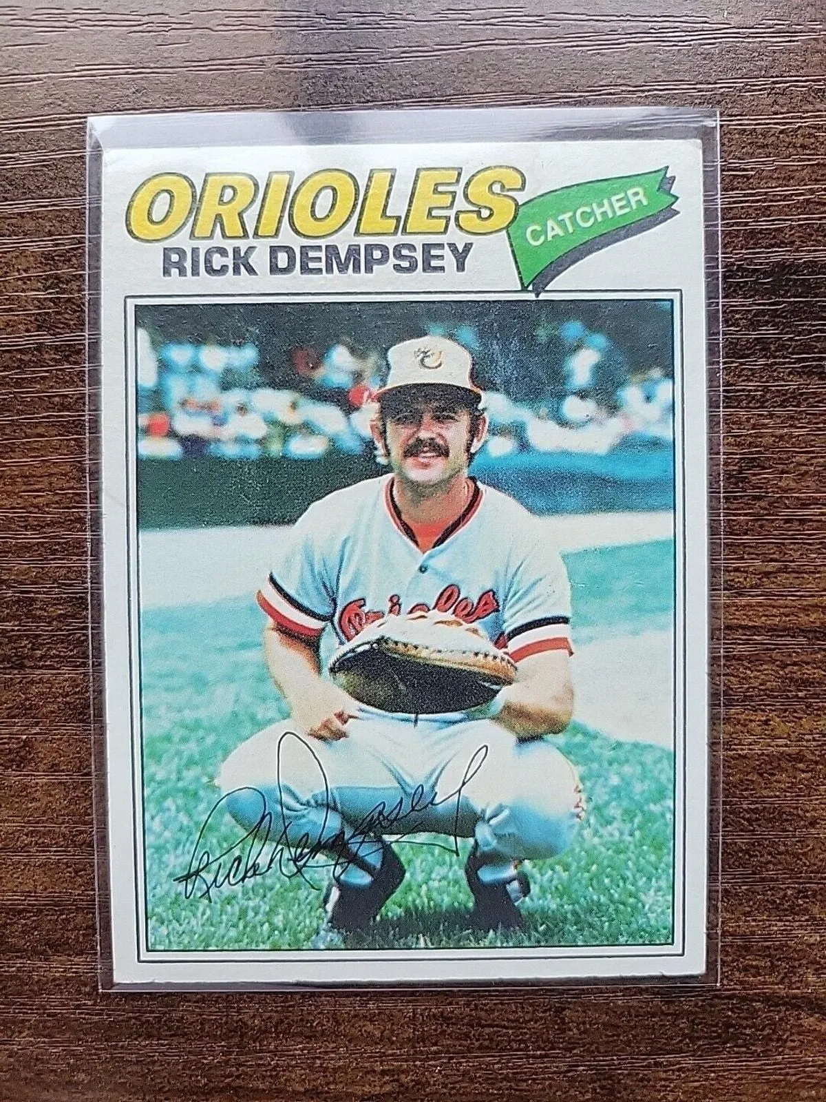 Product image for Rick Dempsey 1977 Topps #189 - Baltimore Orioles - MLB - No - No - No - raw-very-good