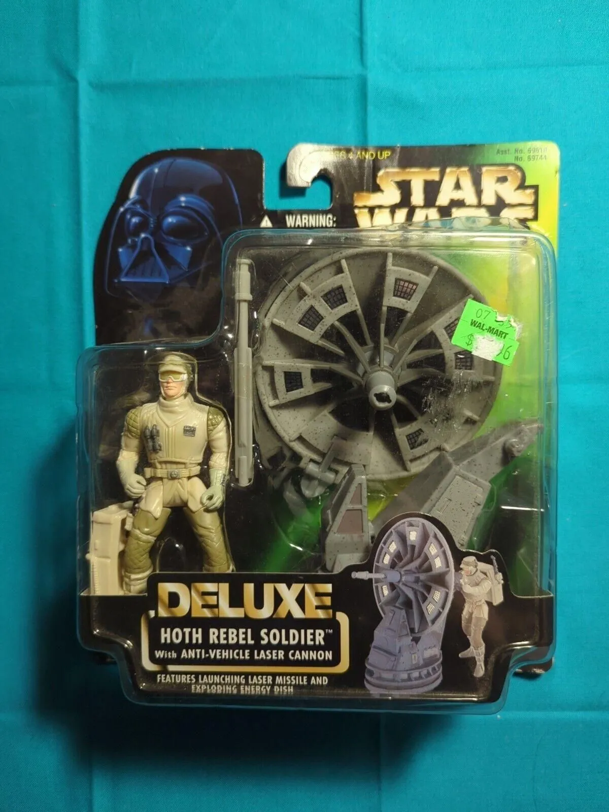 Product image for Kenner Star Wars Deluxe Hoth Rebel Soldier Action Figure