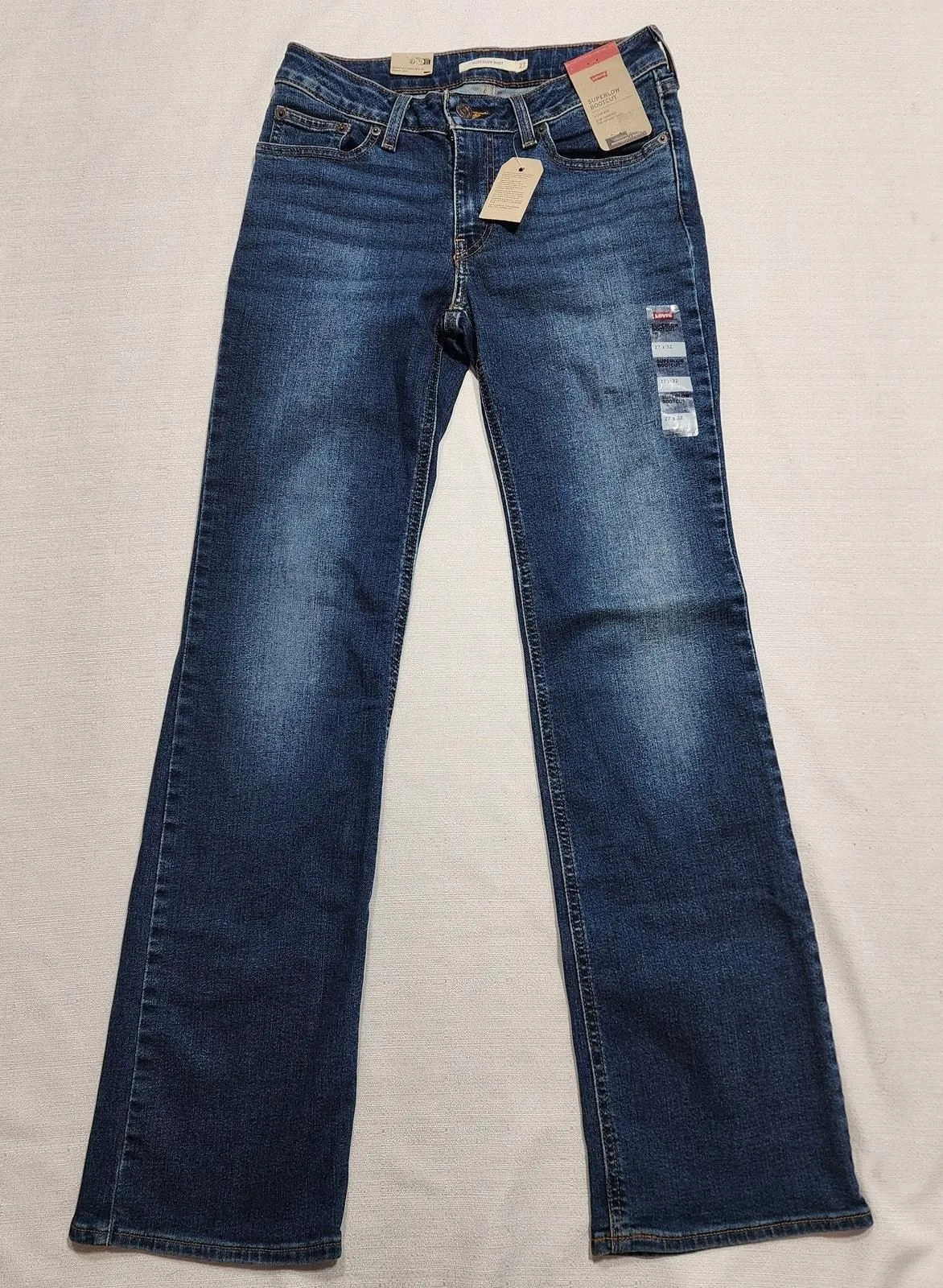 Product image for Levi's superlow bootcut low rise jeans W27''X  L32'' - new-with-tags - levis