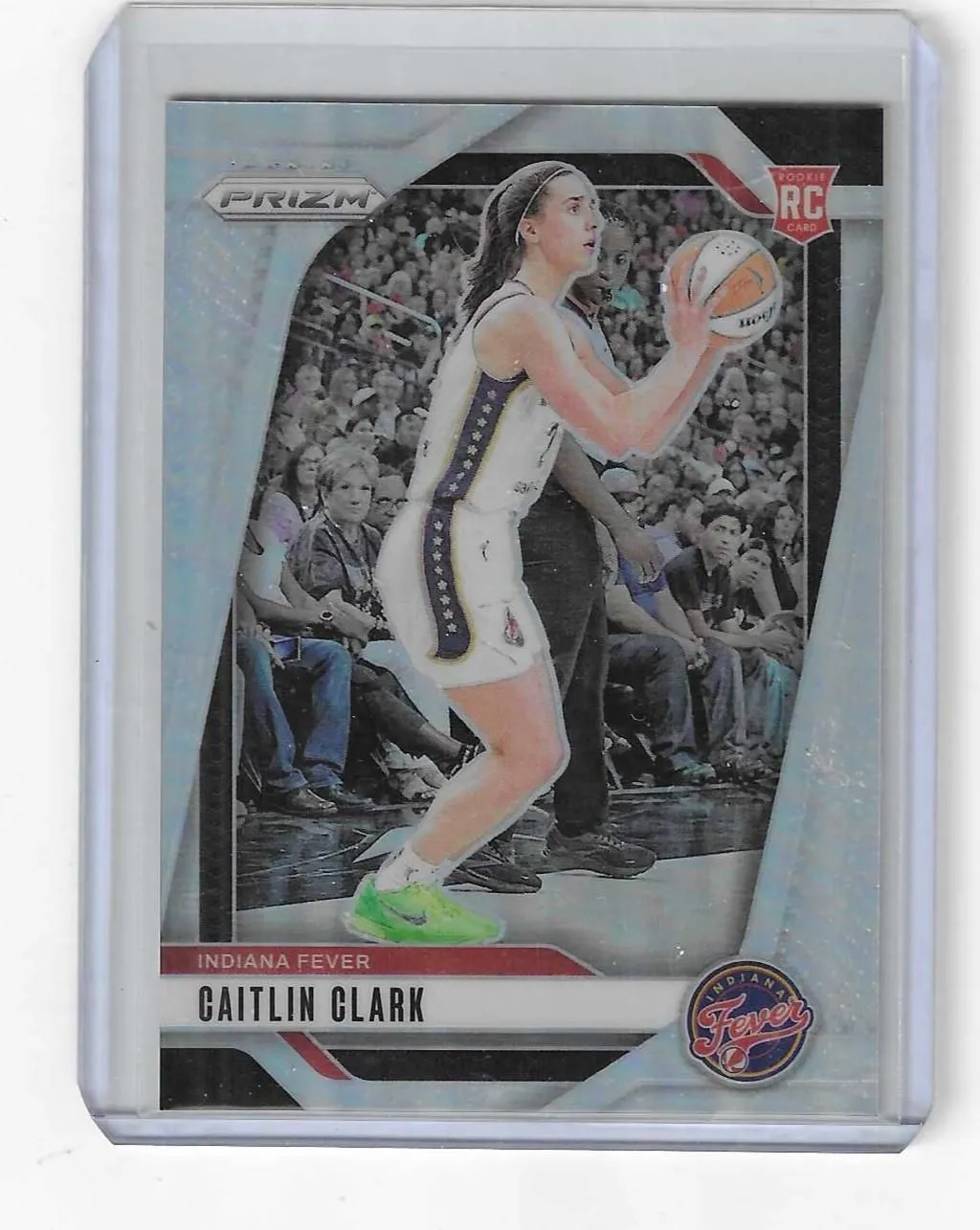 Product image for 2024 Prizm Caitlin Clark Silver RC #22--Fever - Basketball - RC - Caitlin Clark - Prizm - Indiana Fever