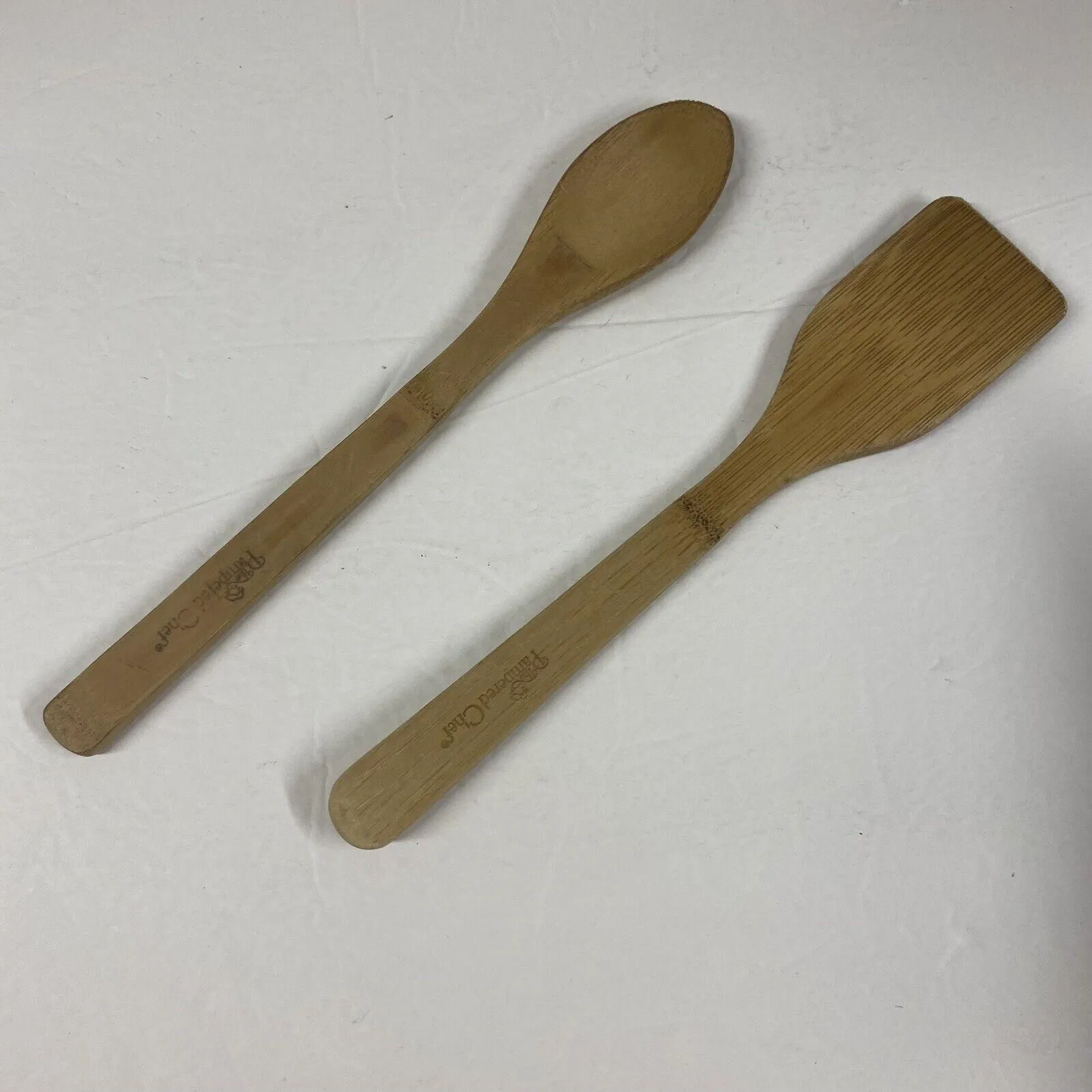 Product image for The Pampered Chef Bamboo Spatula And Spoon Kitchenware