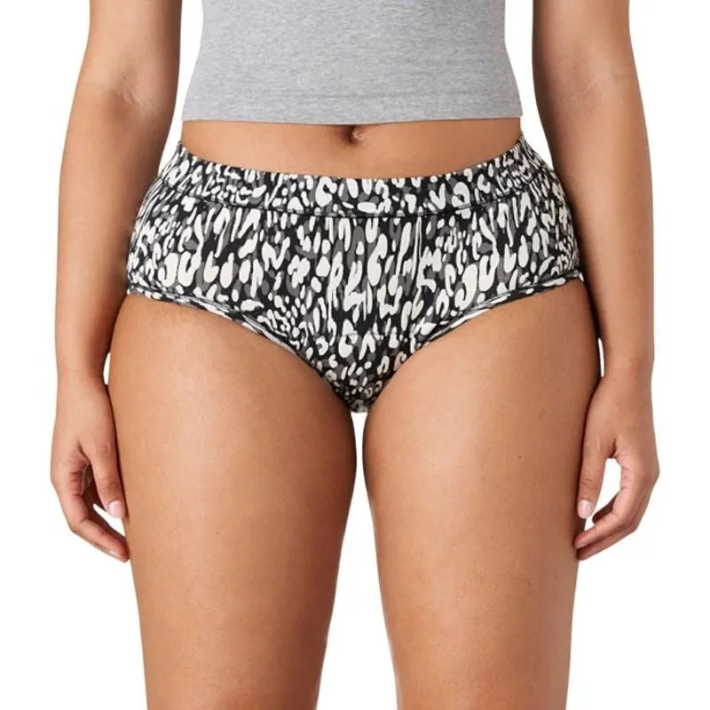 Product image for Thinx Heavy Cotton Brief Period Underwear in Wildcat, Size S - new-with-tags - thinx