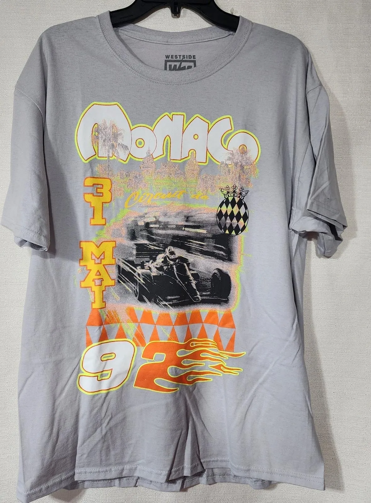 Product image for Monaco May 31 men's shirt Large by WESTSIDE - new-with-tags - Mighty Fine