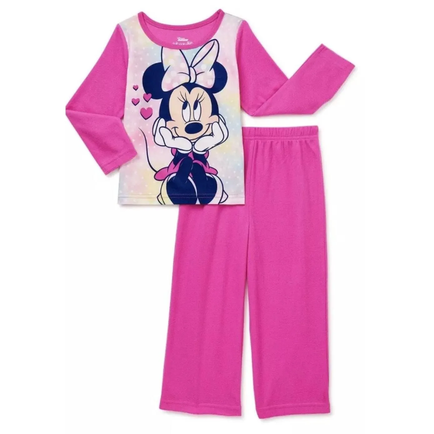 Product image for Disney Junior Minnie Pajama Set Size 2T Sleepwear for Girls NWT - new-with-tags - Disney junior 