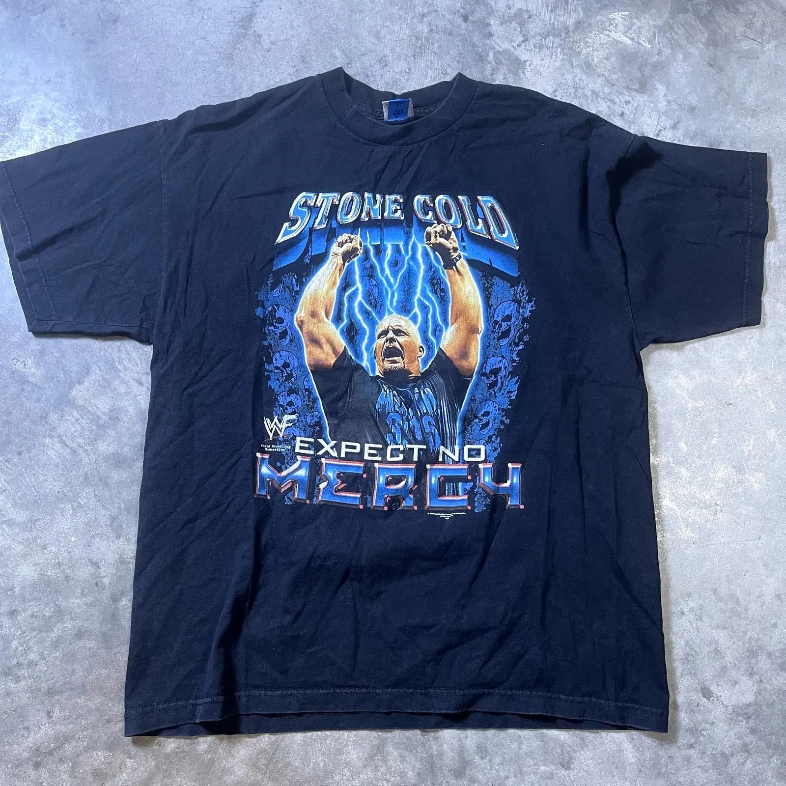 Product image for Vintage AAA WWE Stone Cold No Mercy T-Shirt - pre-owned---good - Alstyle Apparel & Activewear