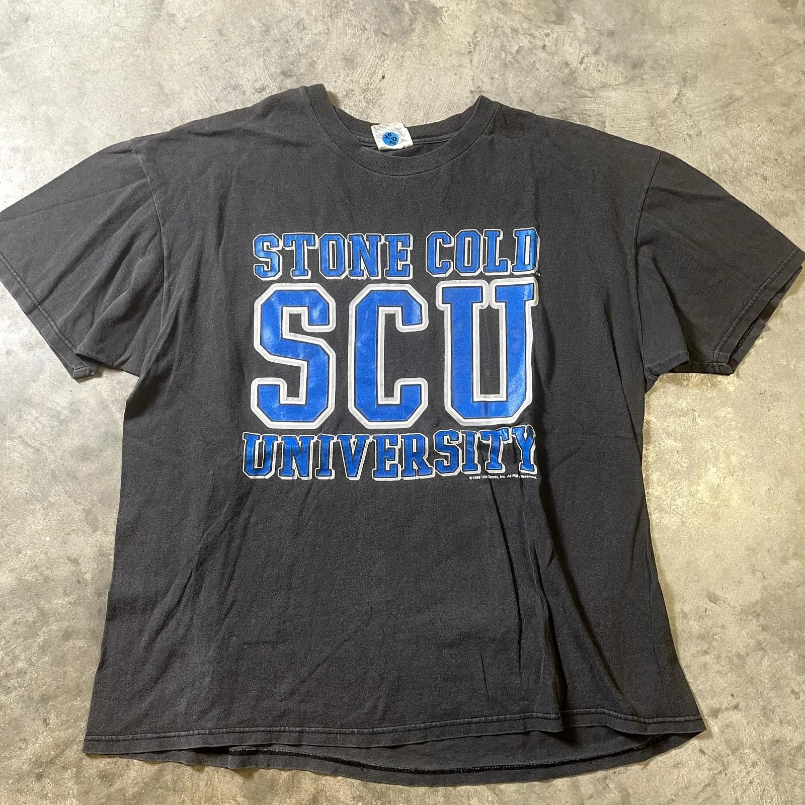 Product image for Vintage 1998 Stedman WWE Stone Cold University Austin T-Shirt - pre-owned---good - Stedman
