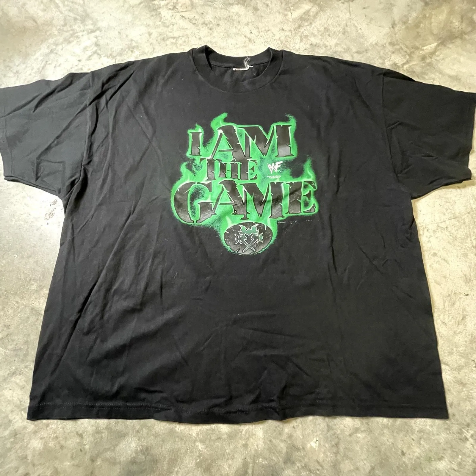Product image for Vintage WWE I Am The Game T-Shirt - pre-owned---good - WWE