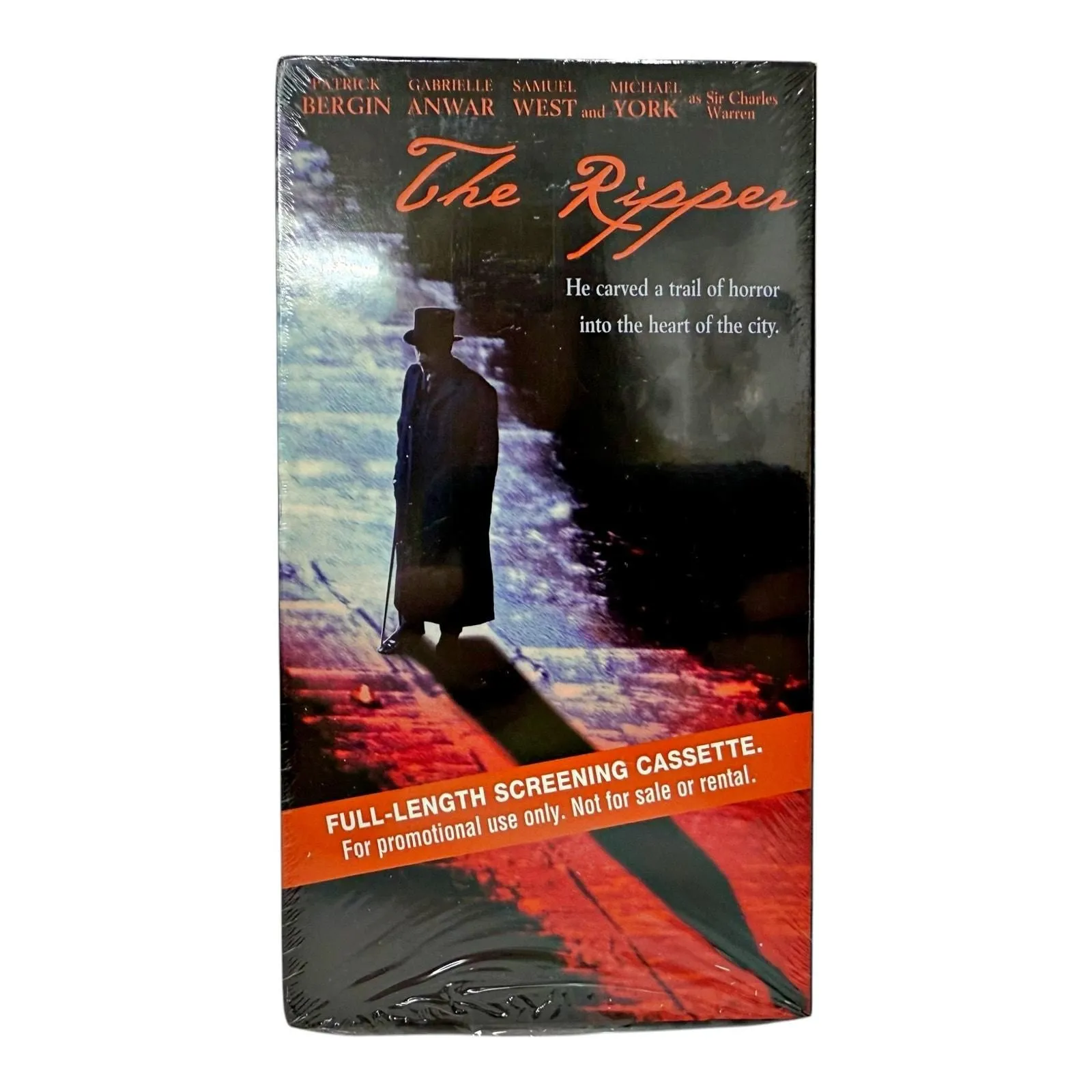 Product image for The Ripper VHS Screener Demo Promo SEALED 1997 Horror