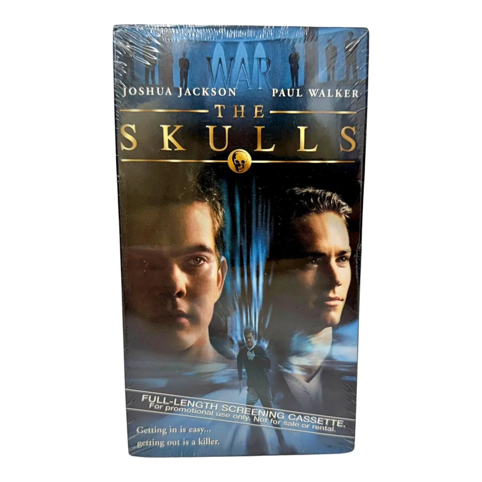 Product image for The Skulls VHS Screener Demo Promo SEALED 2000 Paul Walker