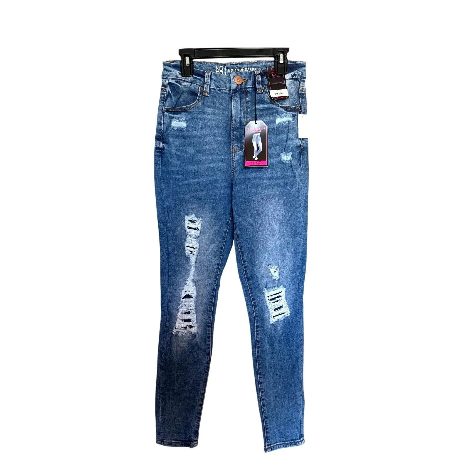 Product image for Womens distressed jeans size 7 nwt  - new-with-tags - No Boundaries