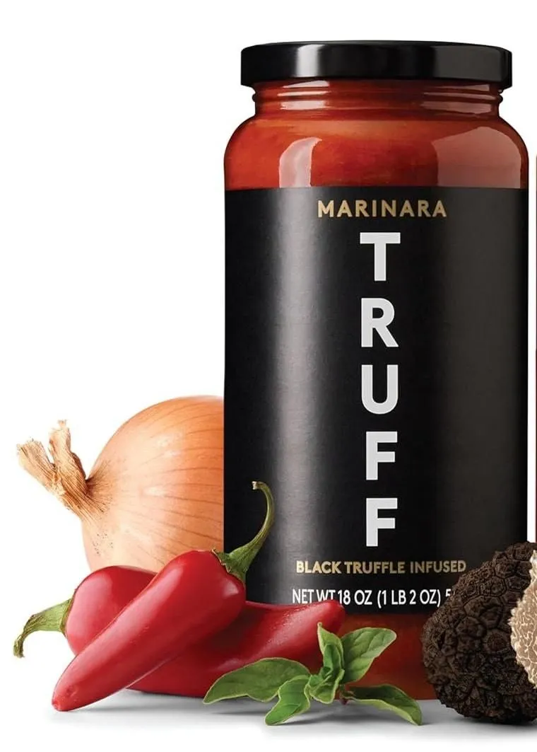 Product image for 2 TRUFF Black Truffle Tomato Sauce for Pasta, Pizza, and More | Non-GMO, Vegan