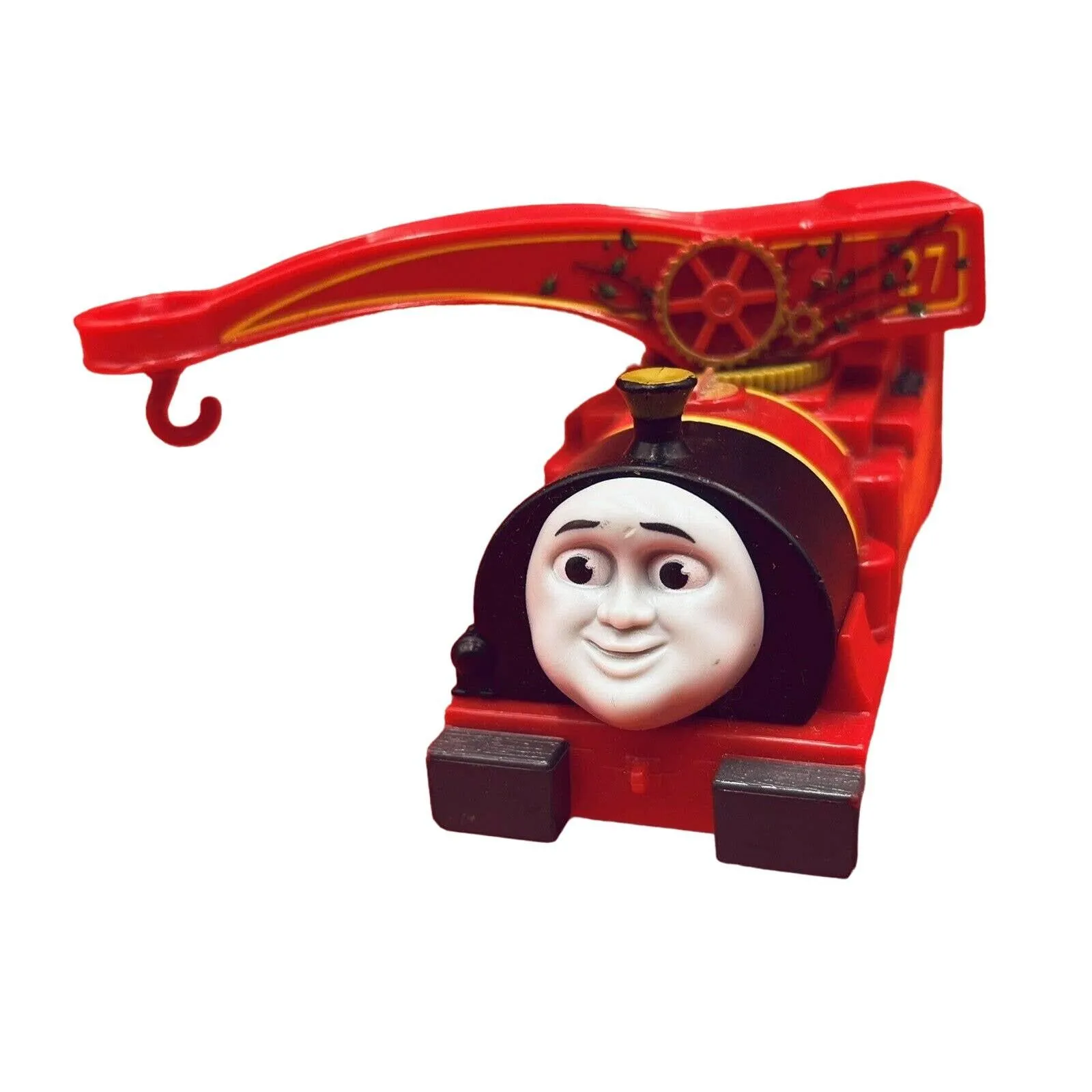 Product image for Thomas & Friends Trackmaster Helpful Harvey - Motorized Train w/ Crane 