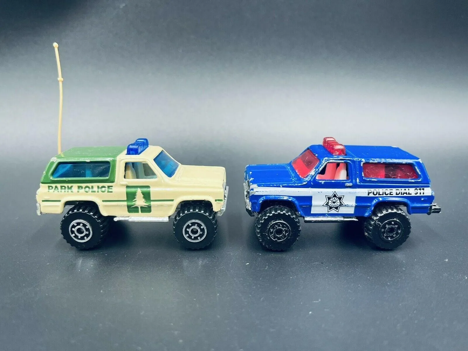 Product image for Matchbox 1983 4x4 Chevy Blazer Off Road State Police & Park Police Trucks
