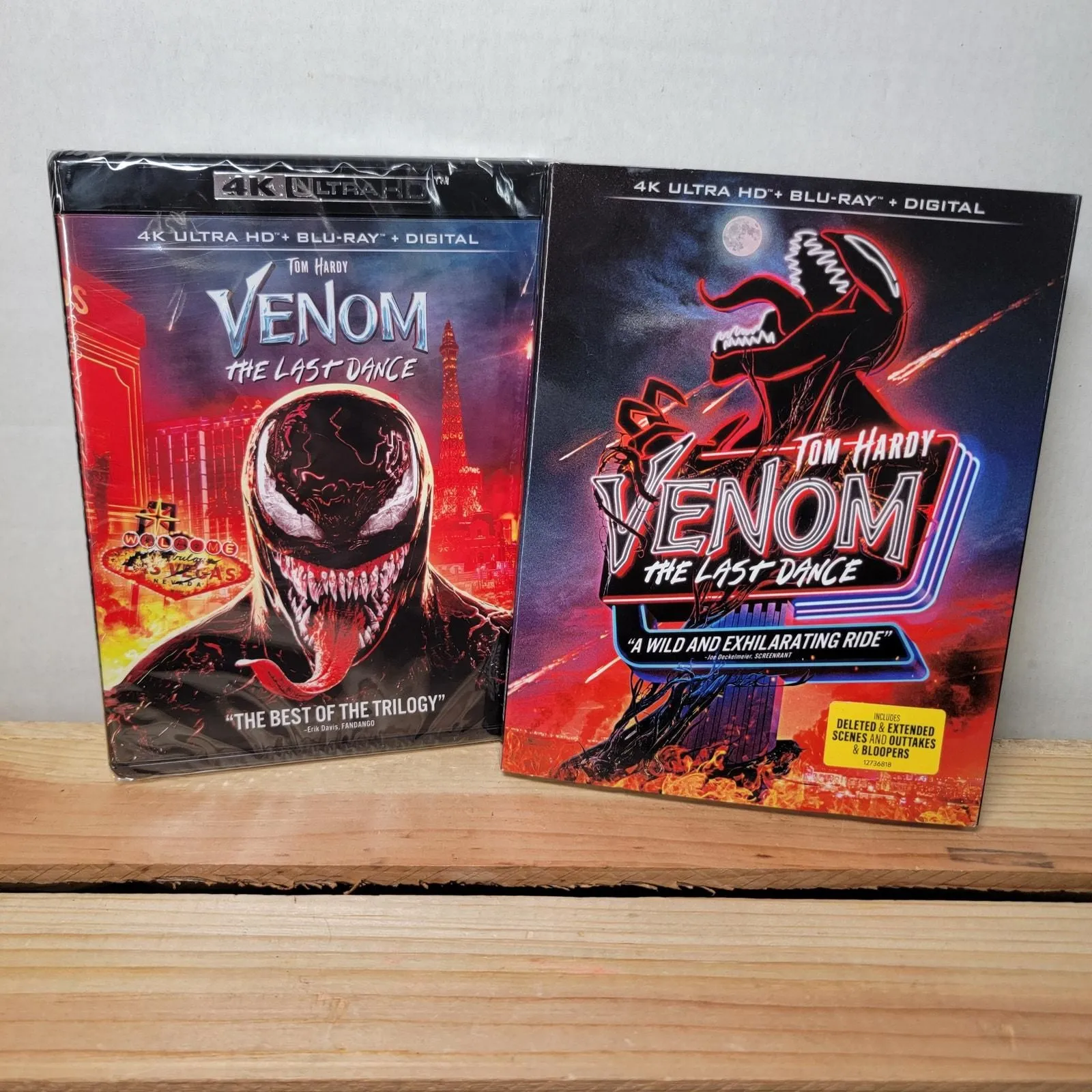 Product image for 4K + BLURAY + DIGITAL Venom The Last Dance NEW / SEALED