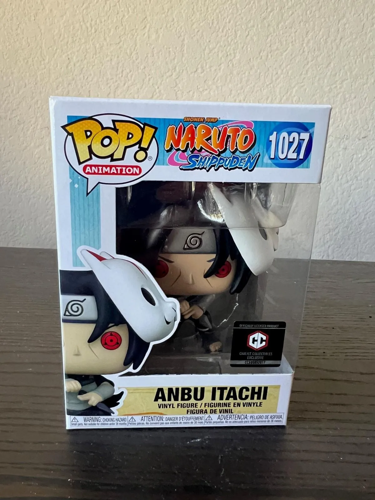 Product image for EXCLUSIVE Anbu Itachi Funko Pop #1027 Naruto Shippuden Anime Manga Animation TV