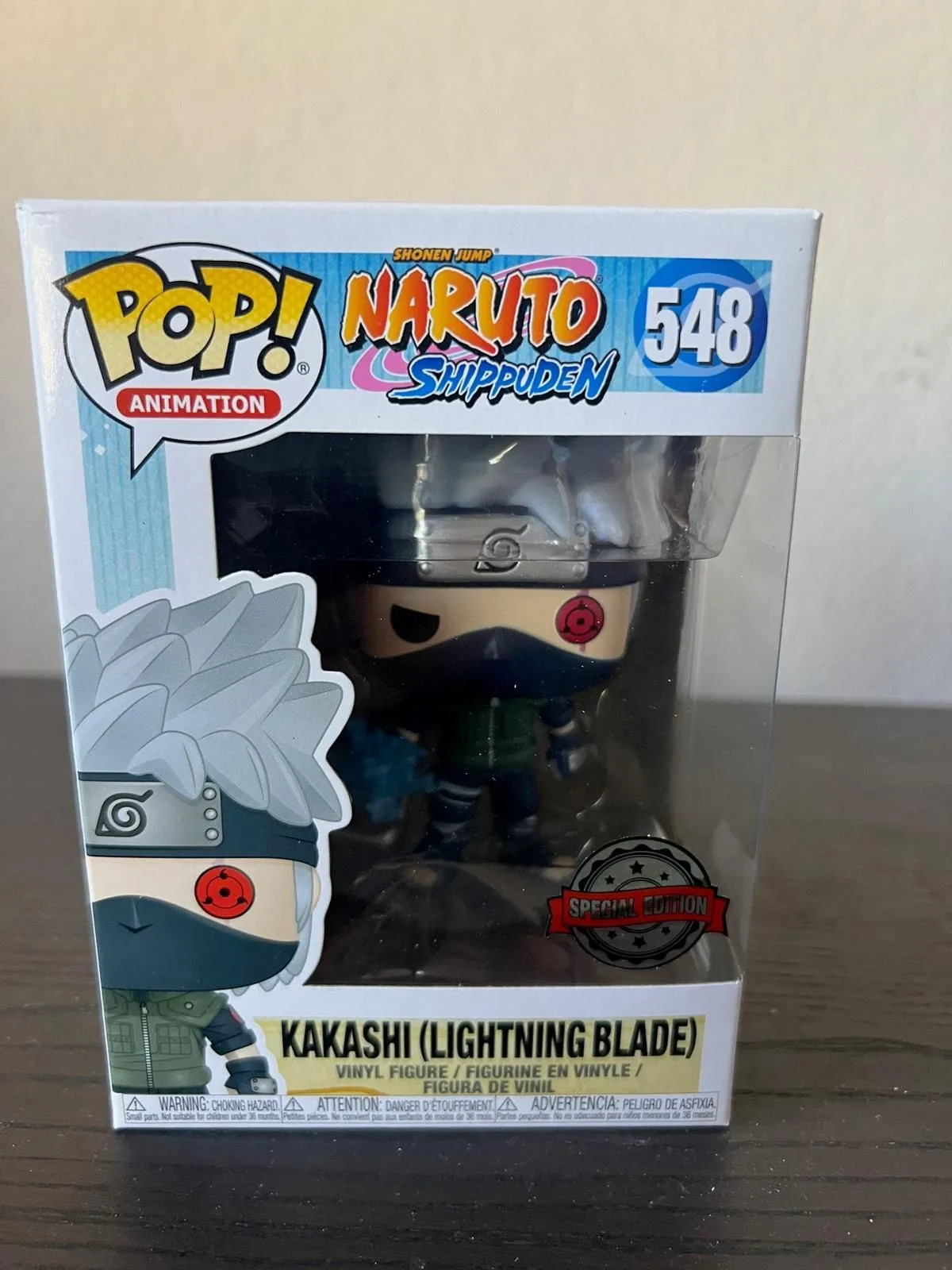Product image for SE Kakashi Lightning Blade Naruto Shippuden Funko Pop #548 Anime Animation Manga