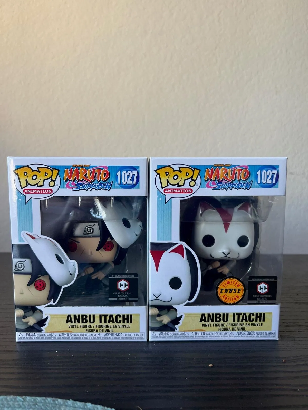 Product image for LIMITED EDITION CHASE BUNDLE Anbu Itachi Funko Pops #1027 Naruto Anime Manga TV
