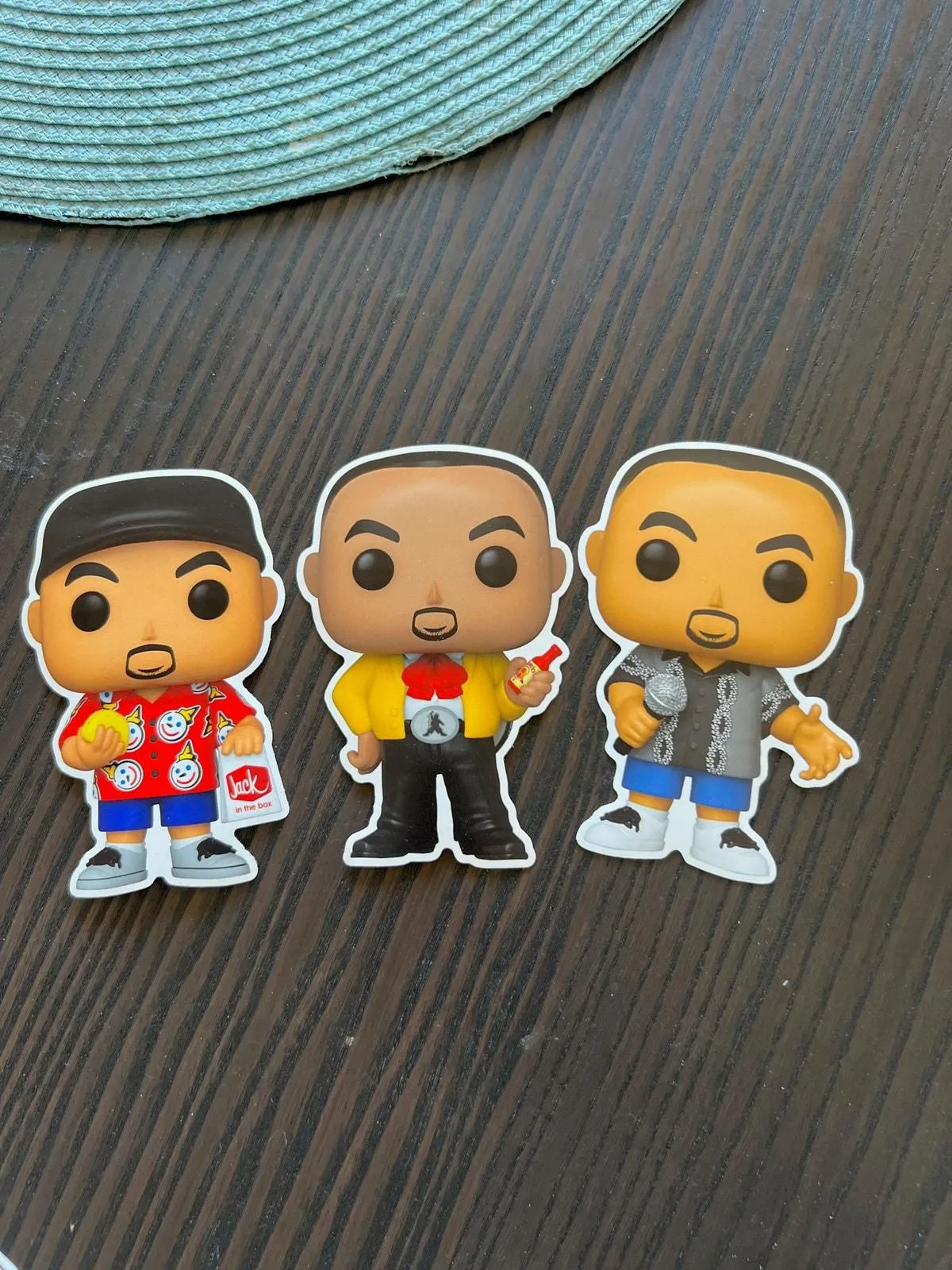 Product image for 3 Gabriel Iglesias Funko Pop Sticker Fluffy Comedians Stand-Up Tapatio Jack Box