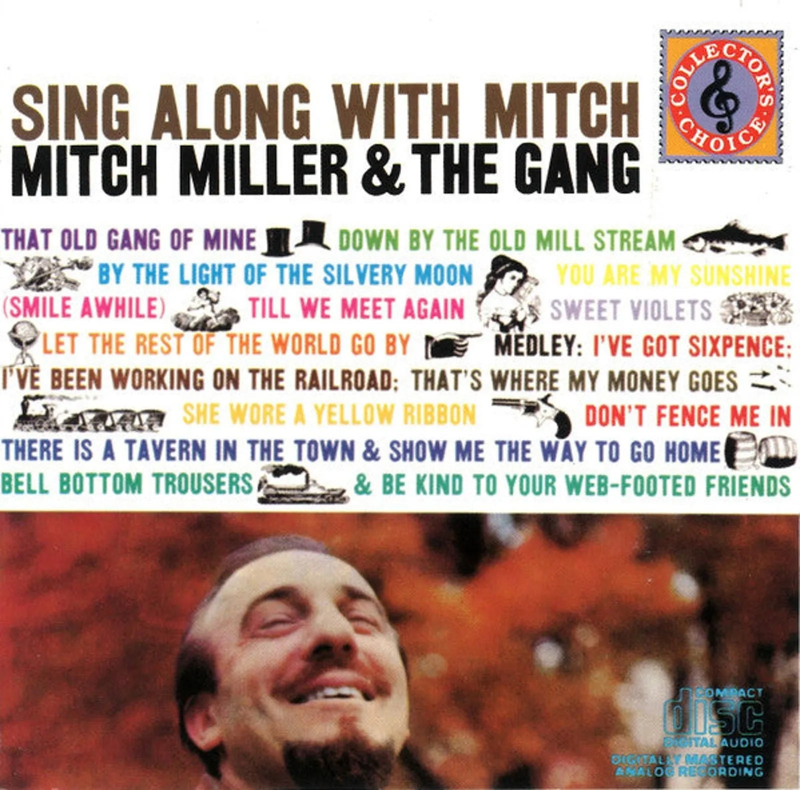 Product image for Mitch Miller And The Gang - Sing Along With Mitch (CD, Album, RE)