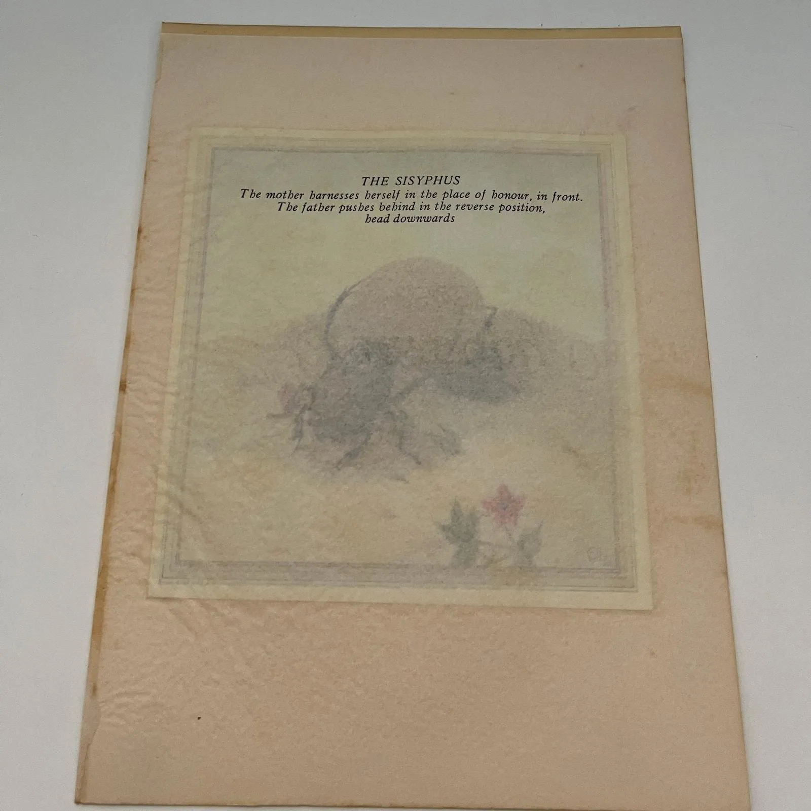 Product image for The Sisyphus 1931 Art Print SAG4-7