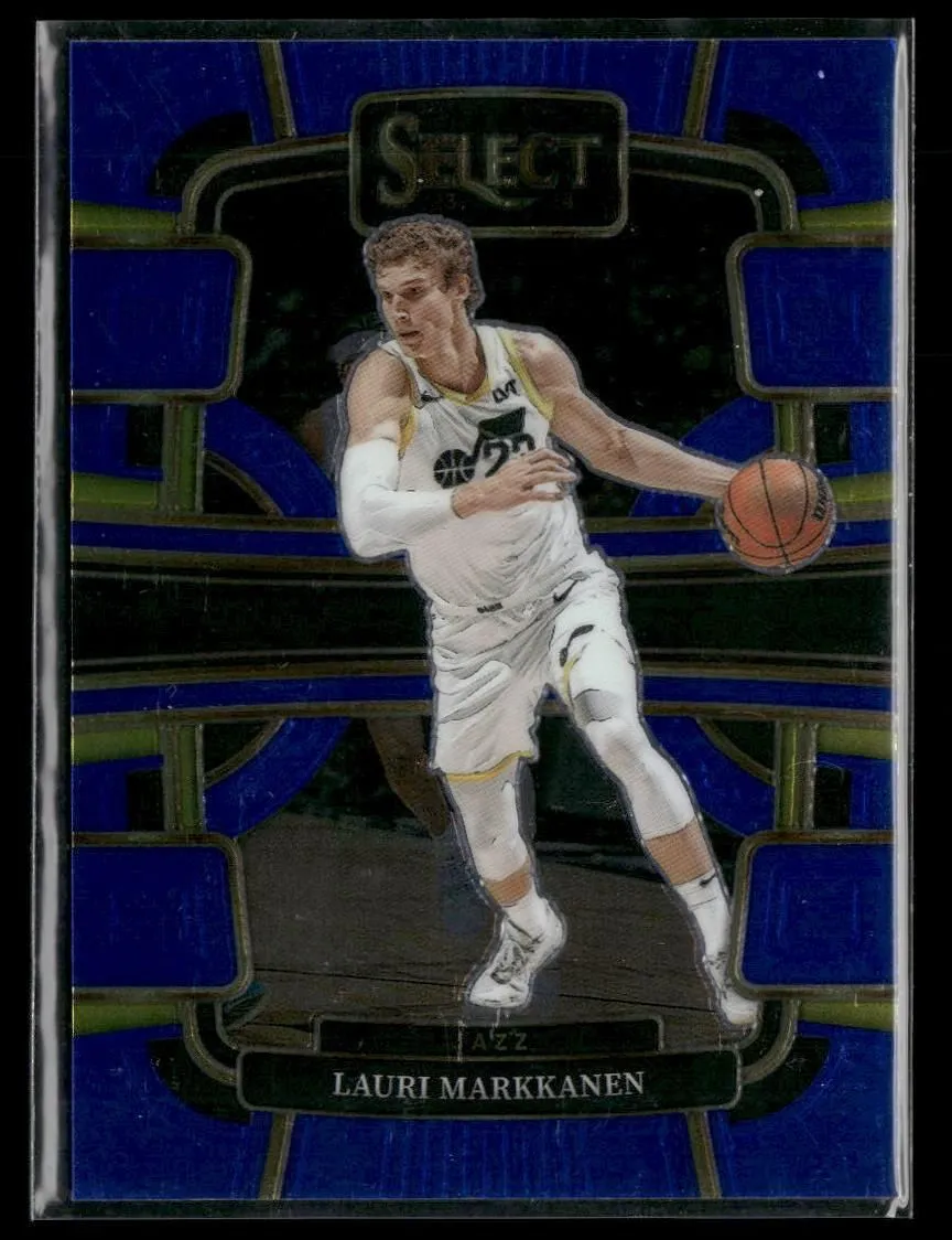 Product image for 2023-24 Panini Select #19 Lauri Markkanen Blue (Retail Base) Utah Jazz
