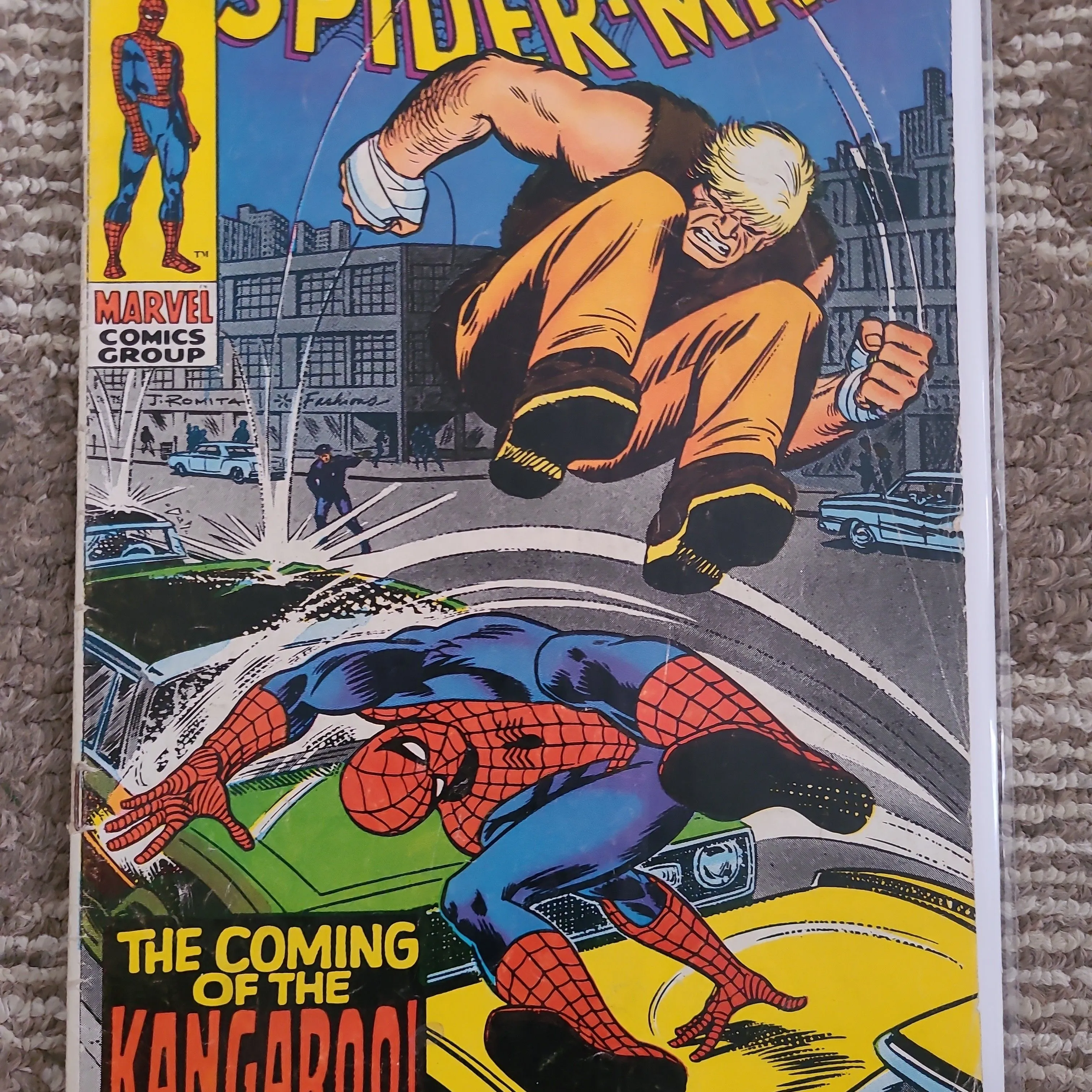 Product image for AMAZING SPIDERMAN #81 VG LEE STORY 1ST APP. OF KANGAROO ROMITA COVER