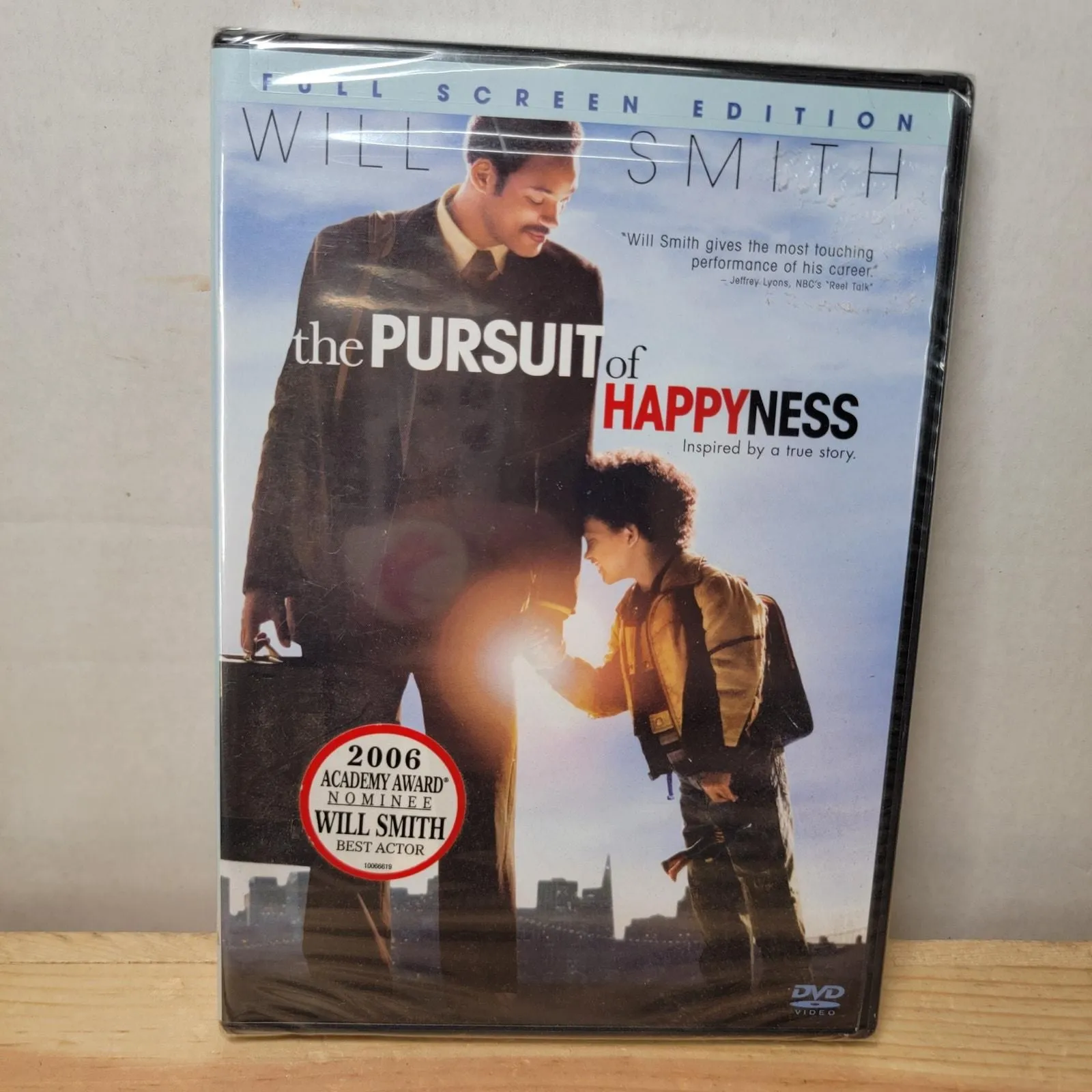 Product image for DVD The Pursuit Of Happyness (Full Screen) NEW / SEALED