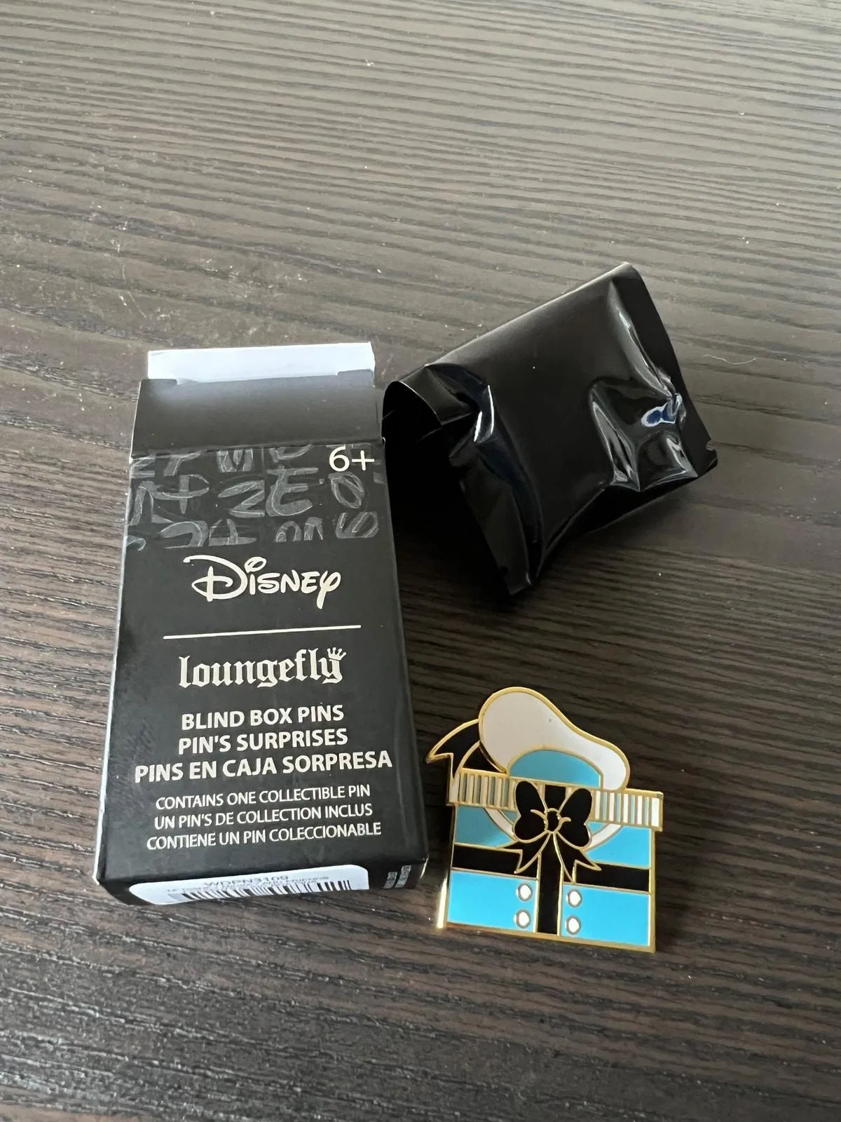 Product image for Loungefly Disney Mickey & Friends Presents Pin Blind Box - Donald Duck Funko