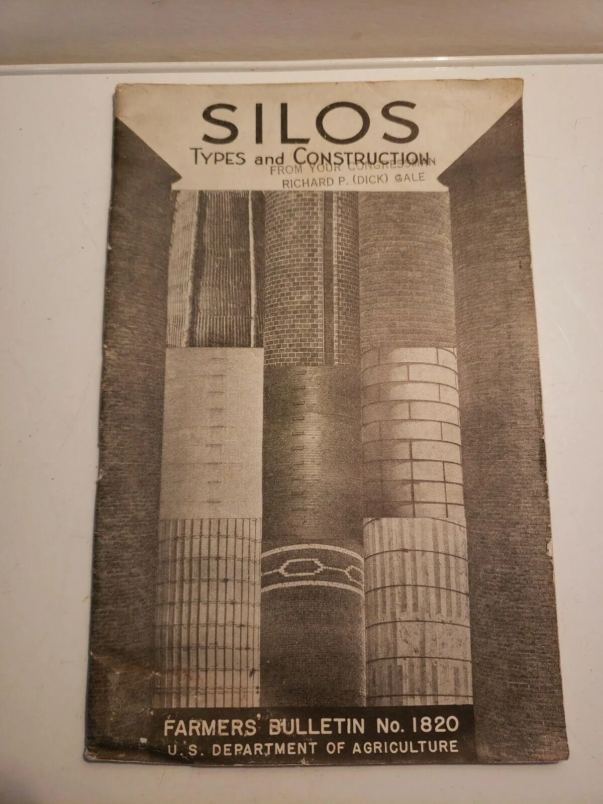 Product image for 1940 Silos: Types and Construction - USDA Farmers' Bulletin No. 1820 Dick Gale