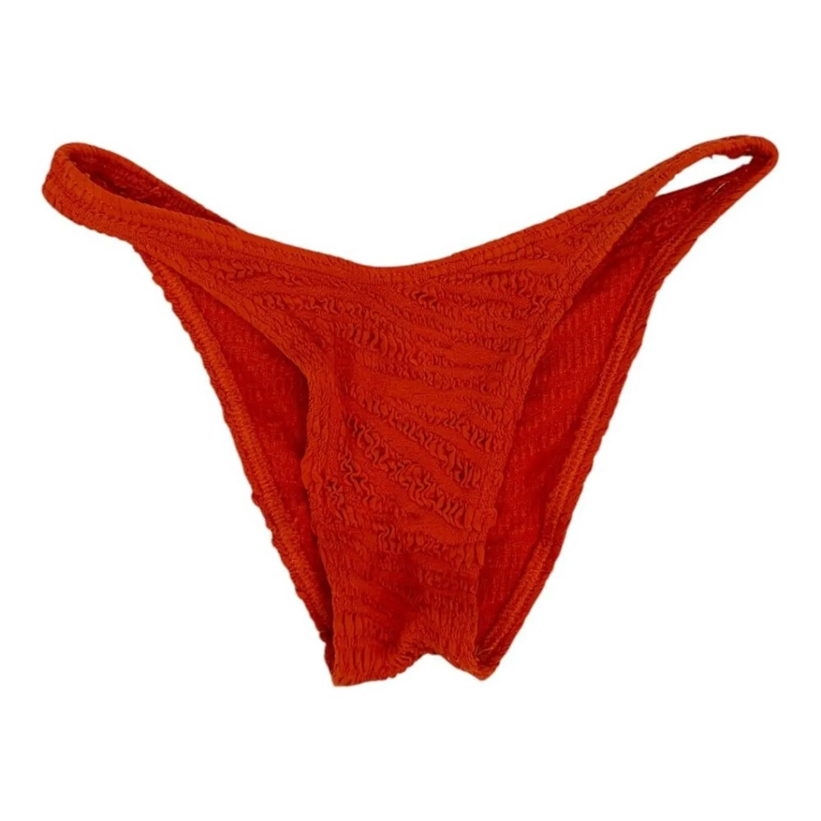 Product image for Orange Crinkle Bikini Bottom Size XS NWOT - Unbranded