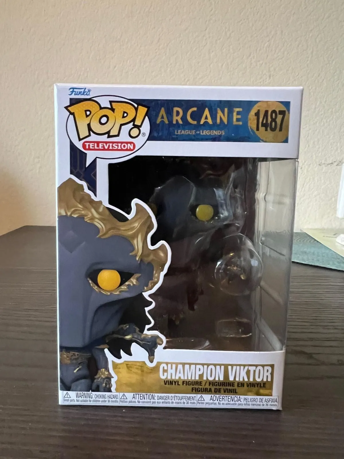 Product image for Champion Viktor Arcane League of Legends Funko Pop #1487 Games TV Animation